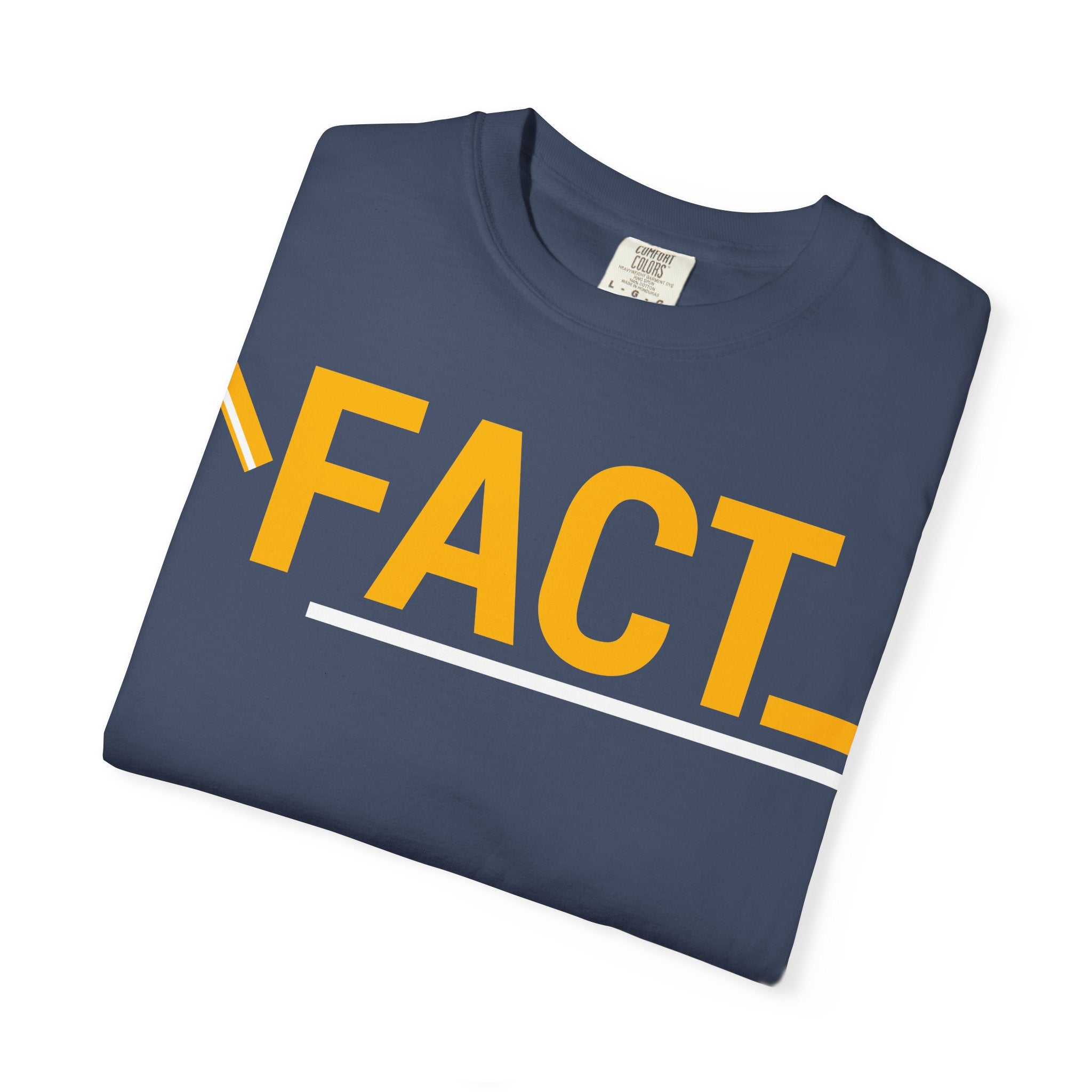 SHFT Designs Fact Graphic Tee for Trendsetters, Statement Shirt, Unisex Apparel, Perfect for Gifting, Everyday Wear, Festival Style