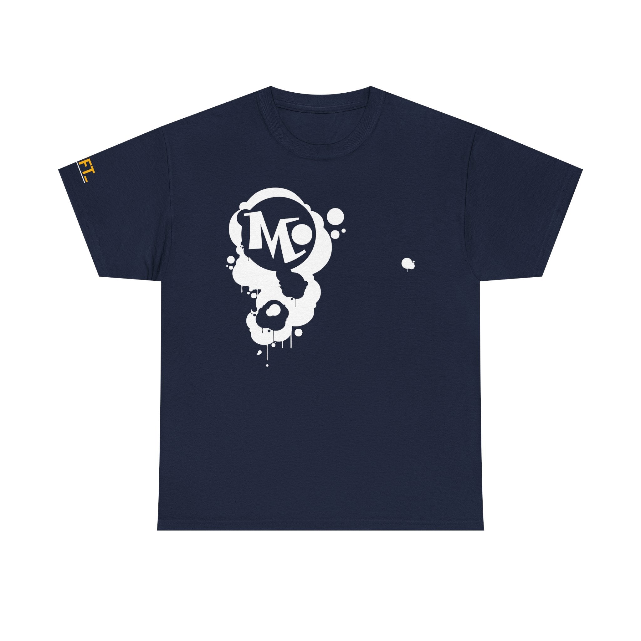 Microdahts Follow the Light Paint Logo Unisex Tee, Streetwear T-Shirt, Graphic Cotton Shirt, Casual Wear, Gift for Art Lovers, Unique Fashion Statement