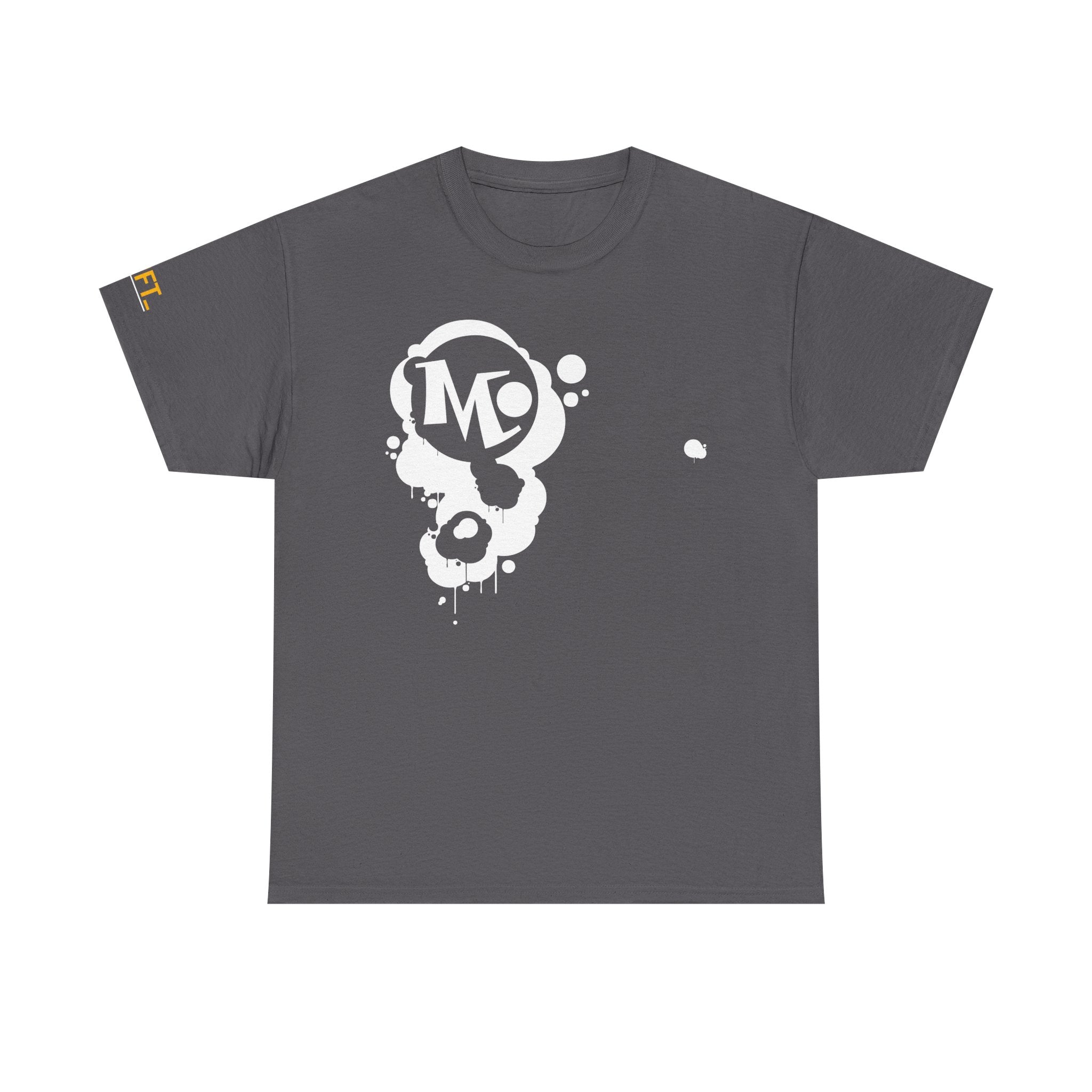 Microdahts Follow the Light Paint Logo Unisex Tee, Streetwear T-Shirt, Graphic Cotton Shirt, Casual Wear, Gift for Art Lovers, Unique Fashion Statement