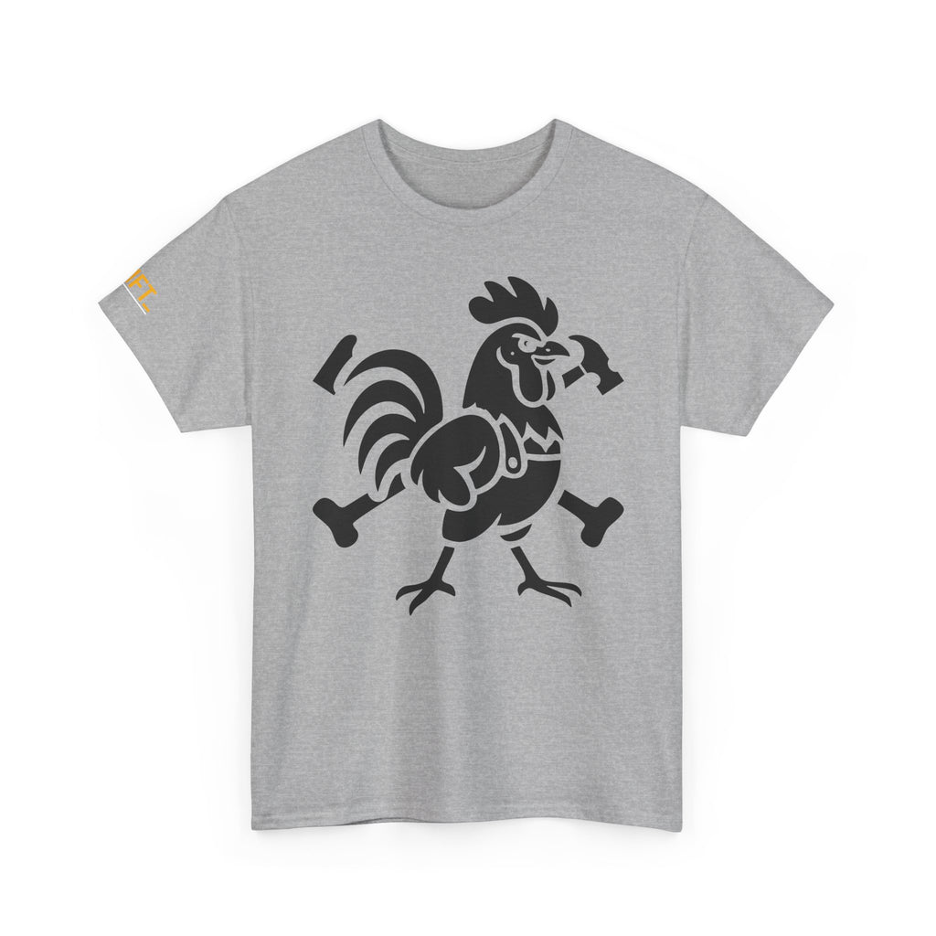 Rustic Rooster Tee - Unisex Heavy Cotton Shirt for Farm Lovers, Gifts for Men and Women, Country Life Apparel, Unique Farmhouse Style, [...]