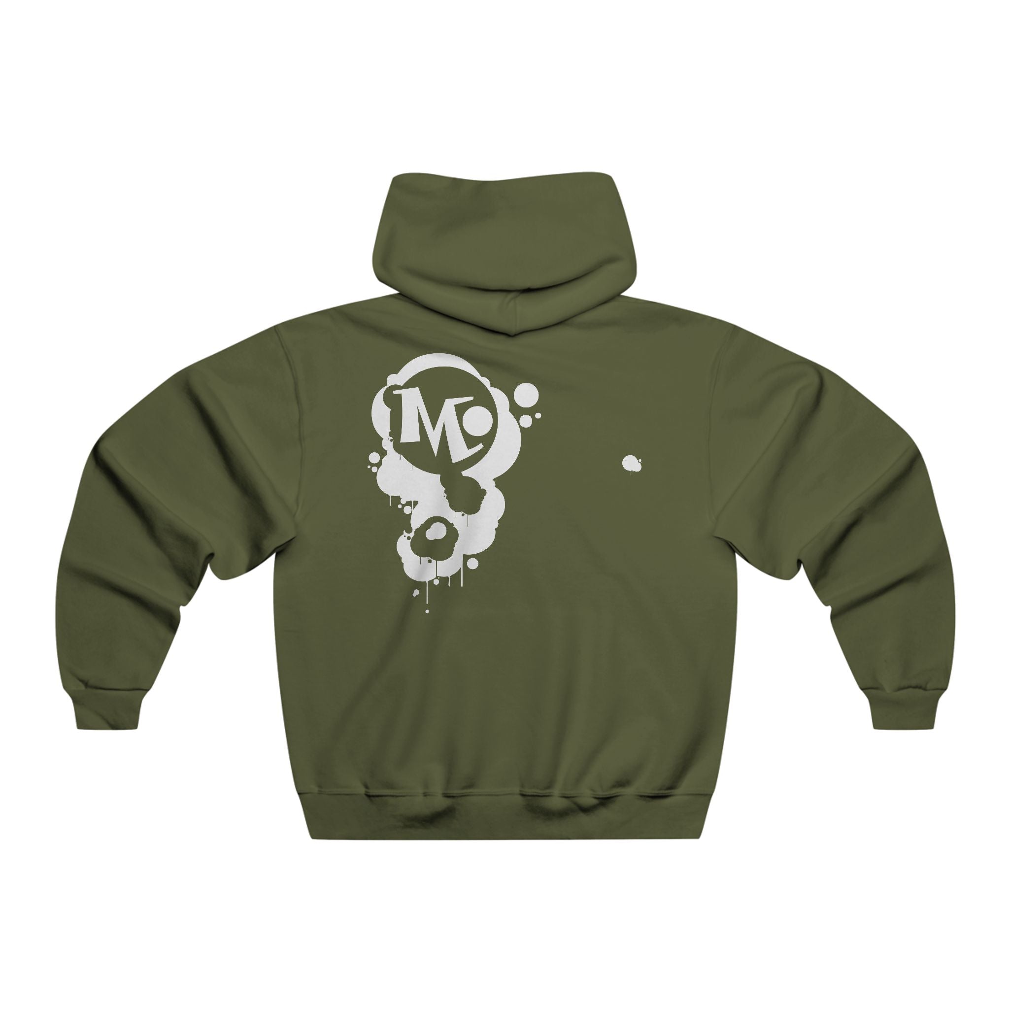 Microdahts Paint Graphic Hoodie, Casual Streetwear Sweatshirt, Unisex Cool Style, Perfect Gift for Hip Hop Lovers, Cozy Layering Piece