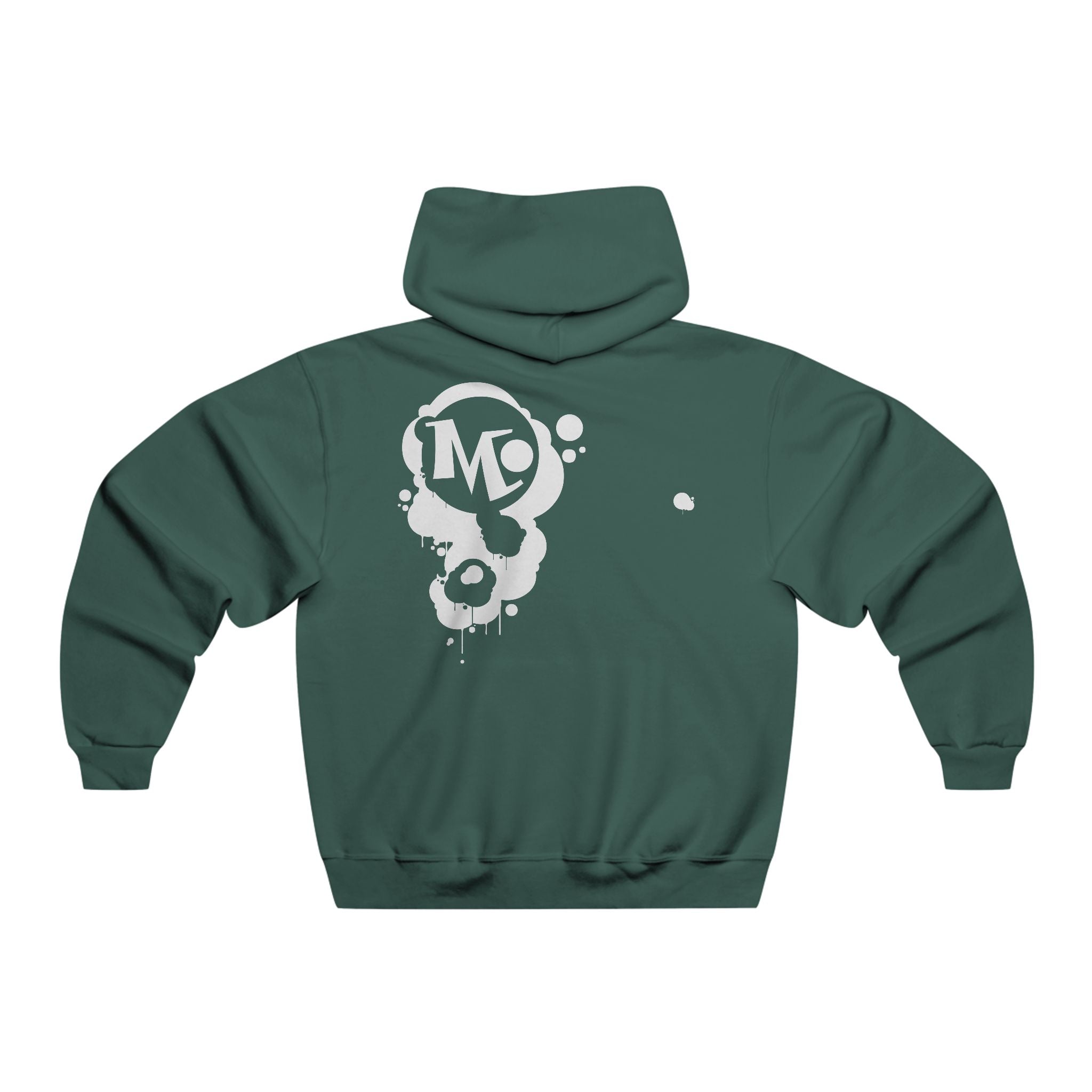 Microdahts Paint Graphic Hoodie, Casual Streetwear Sweatshirt, Unisex Cool Style, Perfect Gift for Hip Hop Lovers, Cozy Layering Piece
