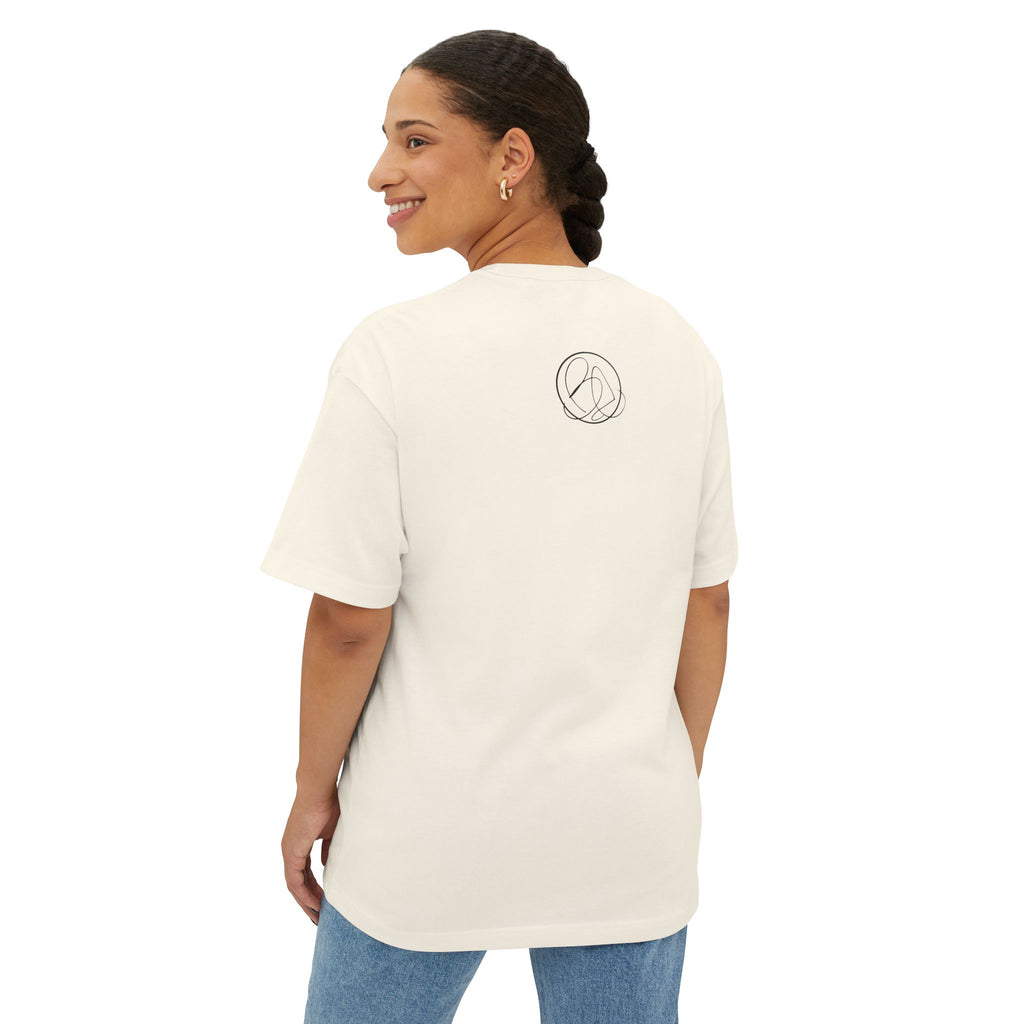 Be Easy Unisex Oversized Boxy Tee - "Be Easy" Relaxed Fit Tee, Casual Everyday Wear, Gift for Friends, Trendy Streetwear, Comfortable Lounge Top