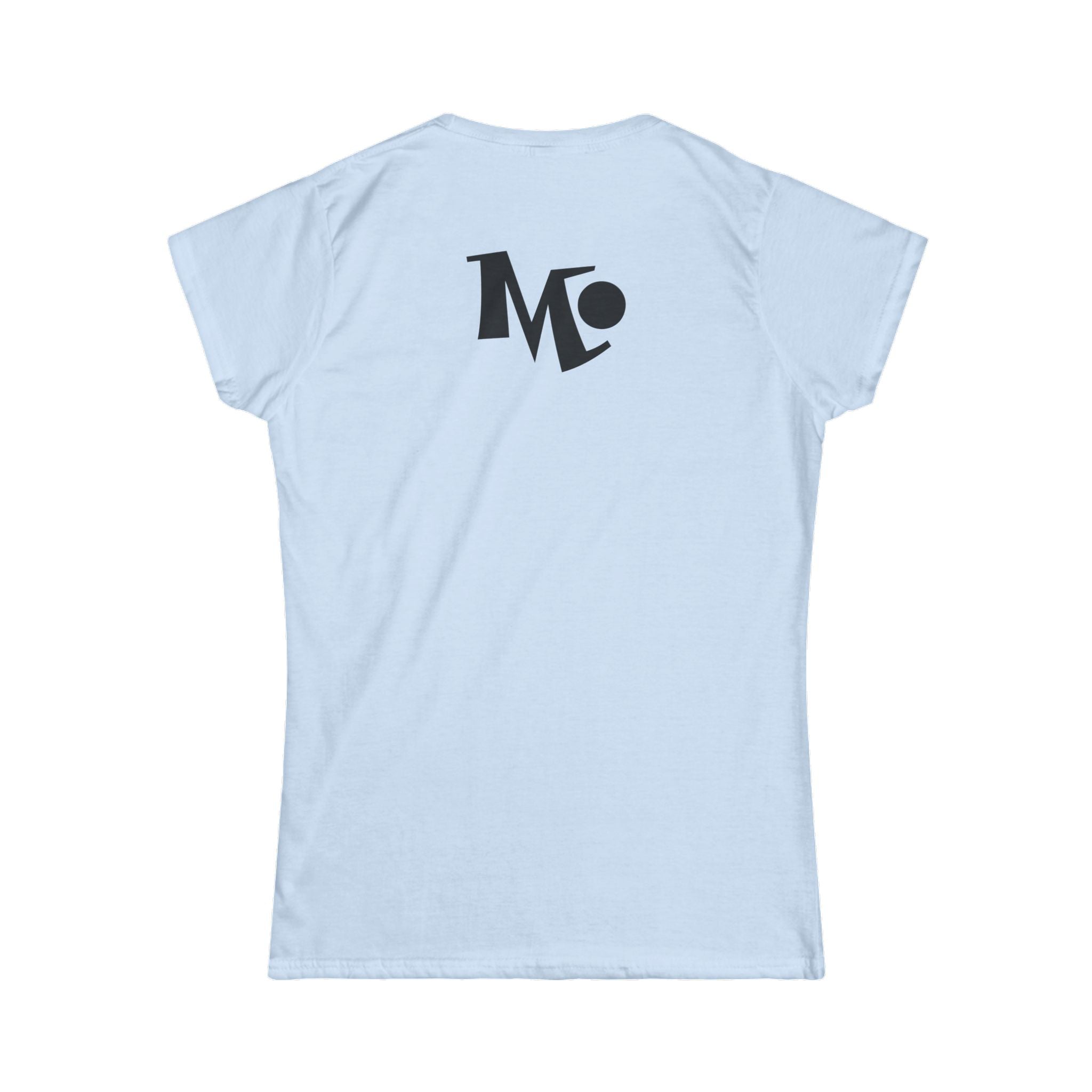 Microdahts Paint Black Logo Women's Graphic Tee, Casual Wear, Street Style, Gift for Her, Art Lovers, Summer Fashion