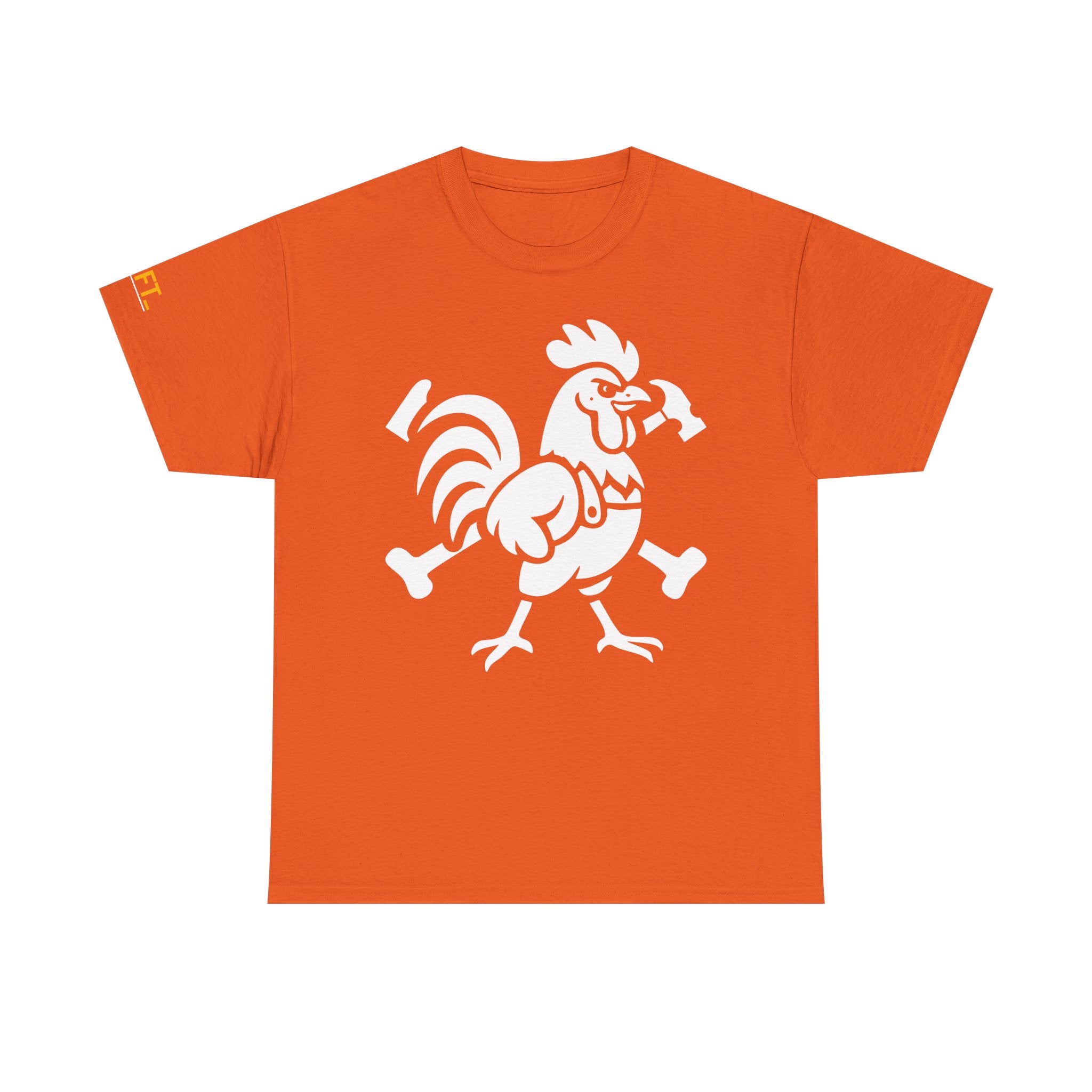 Hammered Rooster Tee - Perfect for Gym Lovers, Fitness Apparel, Casual Wear, Gifts for Him/Her, Unisex Workout Top