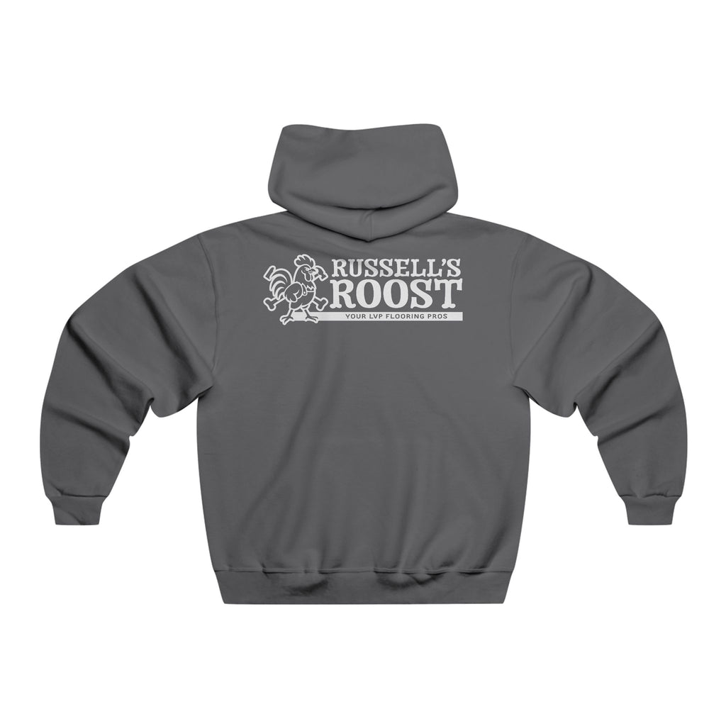 Hammered Rooster Hooded Sweatshirt, Casual Wear, Gift for Men, Farmhouse Style, Perfect for Any Occasion