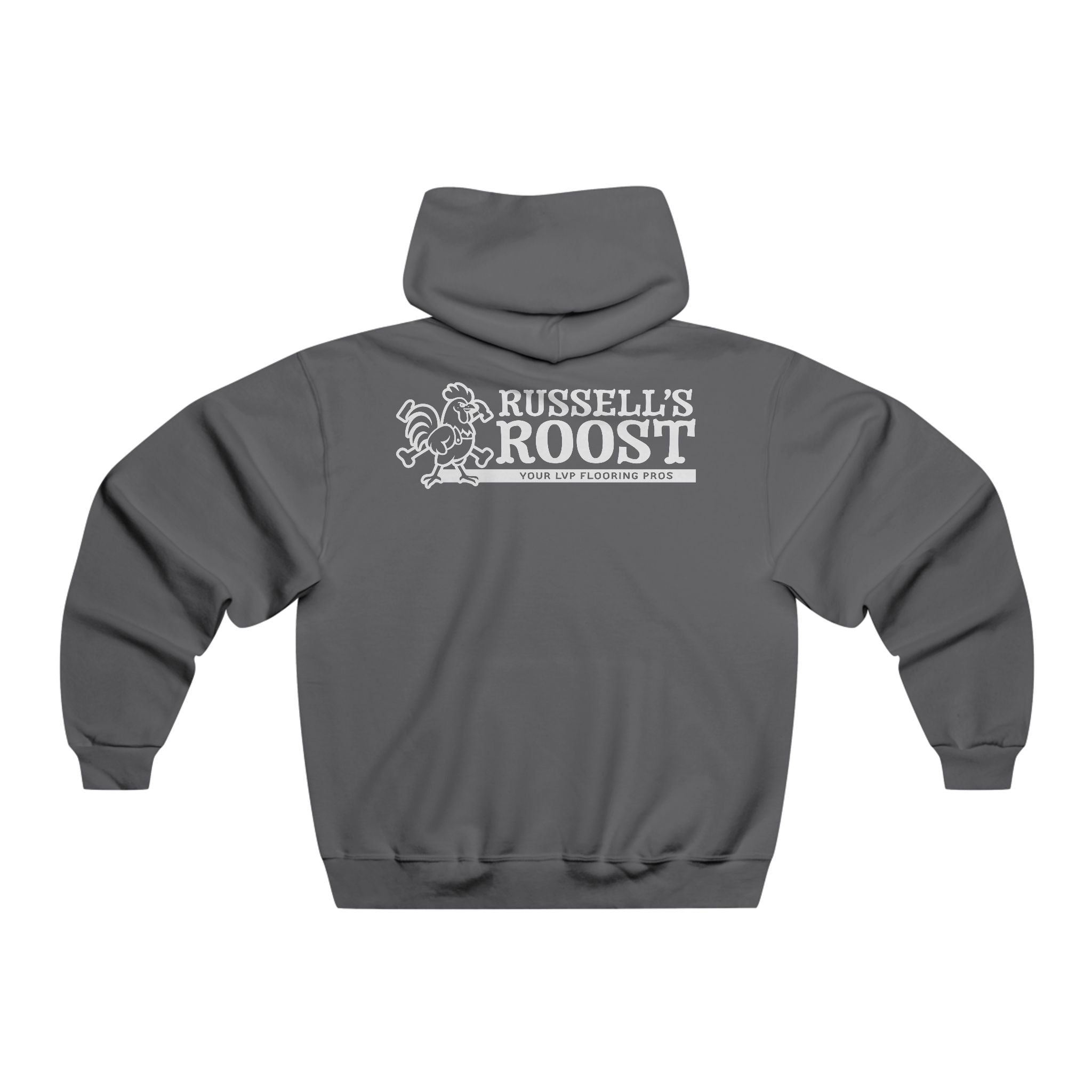 Hammered Rooster Hooded Sweatshirt, Casual Wear, Gift for Men, Farmhouse Style, Perfect for Any Occasion