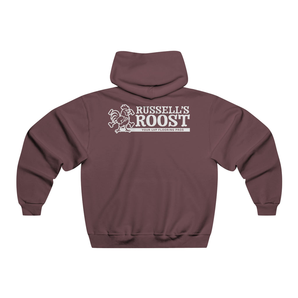 Hammered Rooster Hooded Sweatshirt, Casual Wear, Gift for Men, Farmhouse Style, Perfect for Any Occasion
