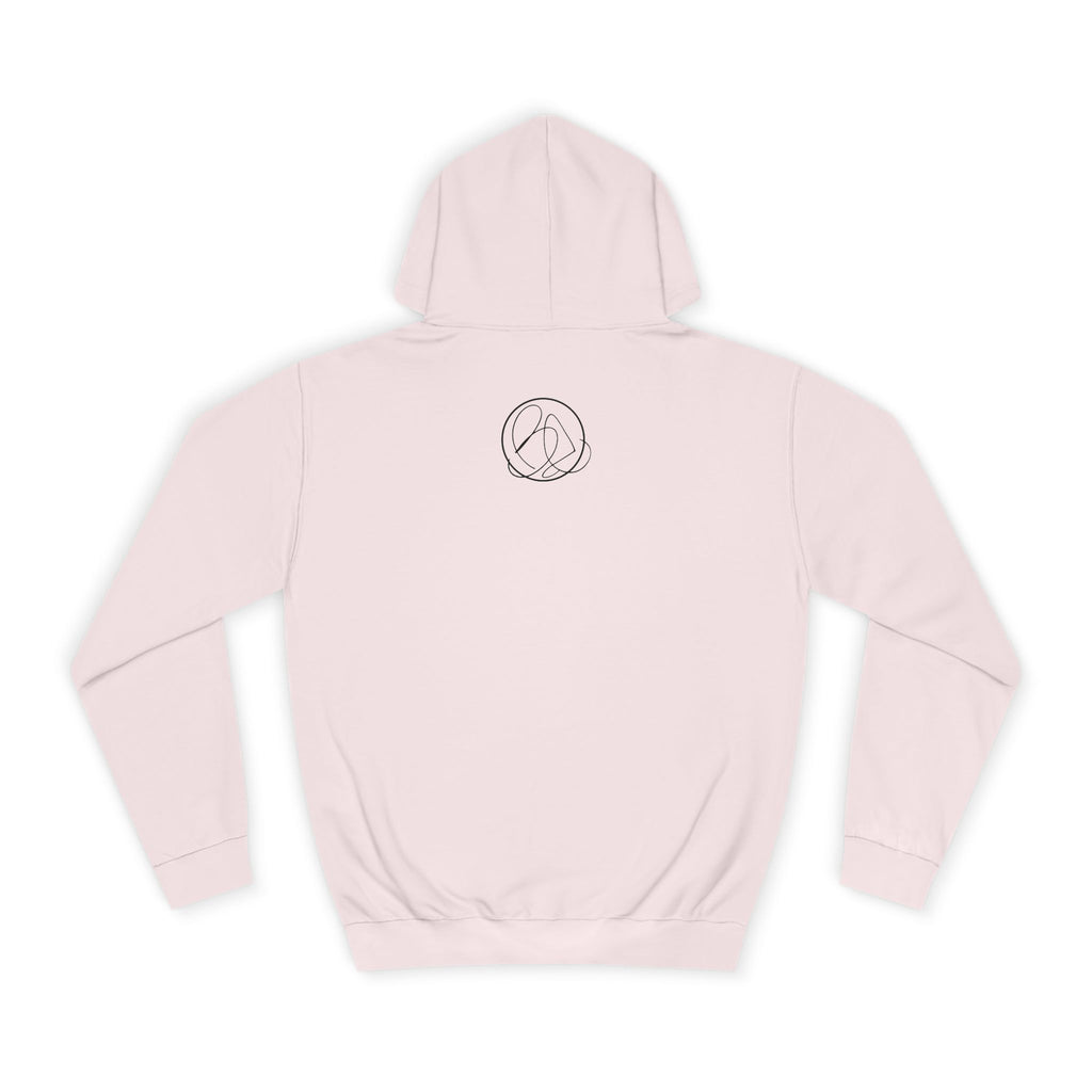 Graffiti Hand Style Unisex Hoodie - Be Easy Black Lettering Design