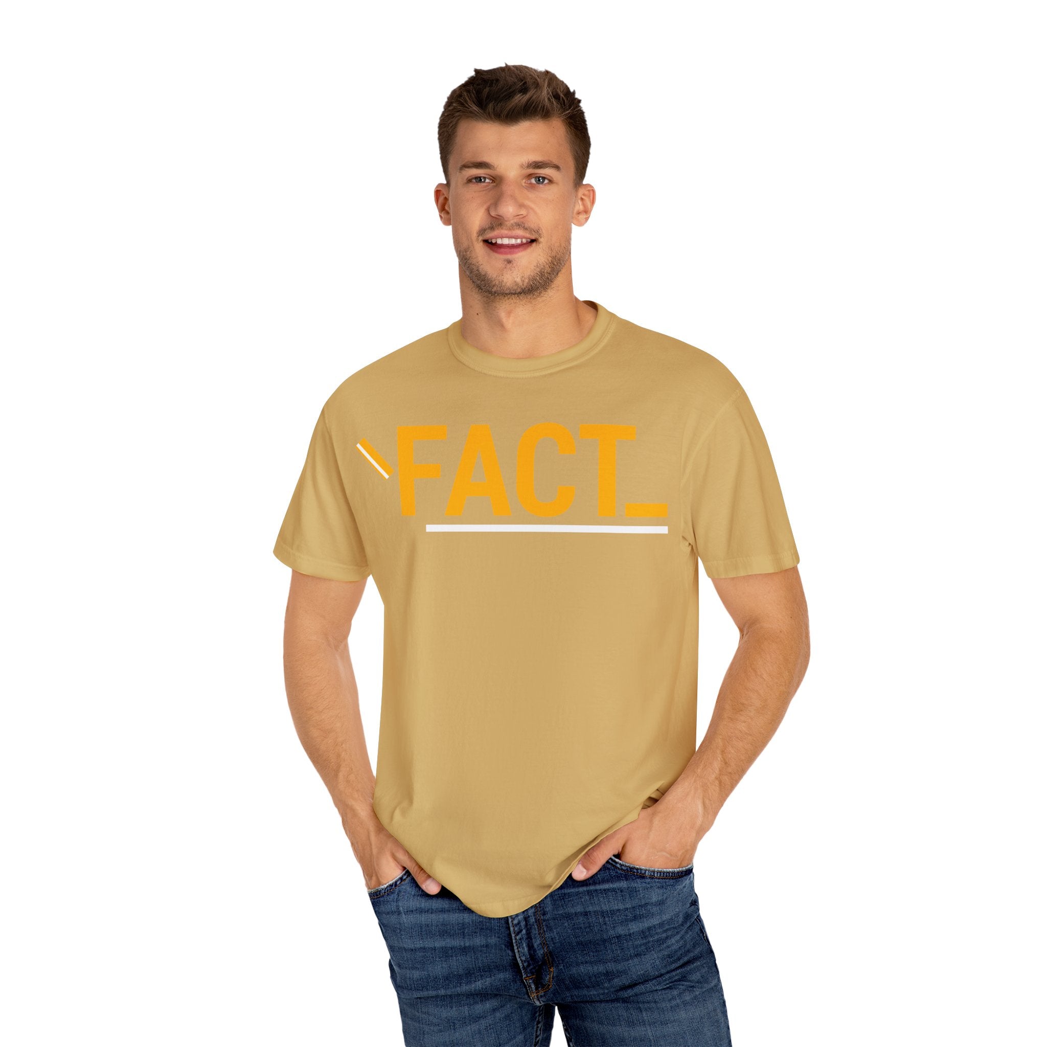 SHFT Designs Fact Graphic Tee for Trendsetters, Statement Shirt, Unisex Apparel, Perfect for Gifting, Everyday Wear, Festival Style