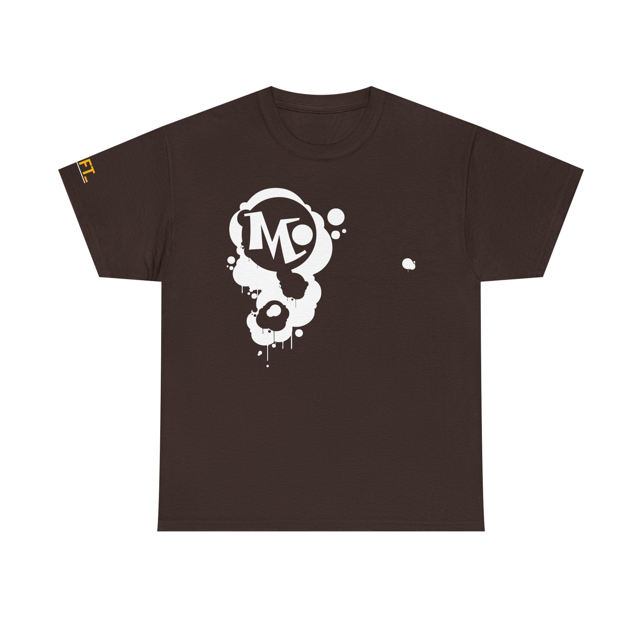 Microdahts Follow the Light Paint Logo Unisex Tee, Streetwear T-Shirt, Graphic Cotton Shirt, Casual Wear, Gift for Art Lovers, Unique Fashion Statement