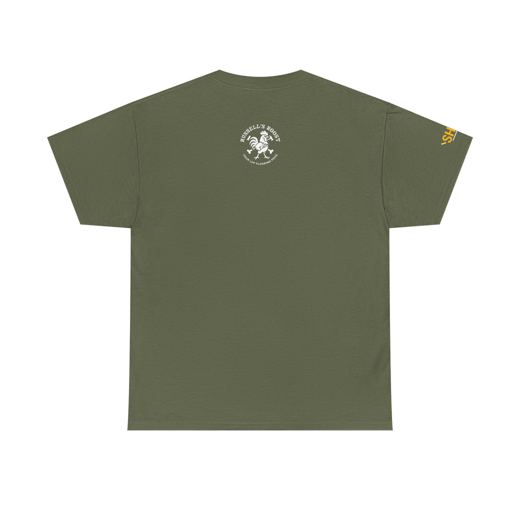 Hammered Rooster Tee - Perfect for Gym Lovers, Fitness Apparel, Casual Wear, Gifts for Him/Her, Unisex Workout Top