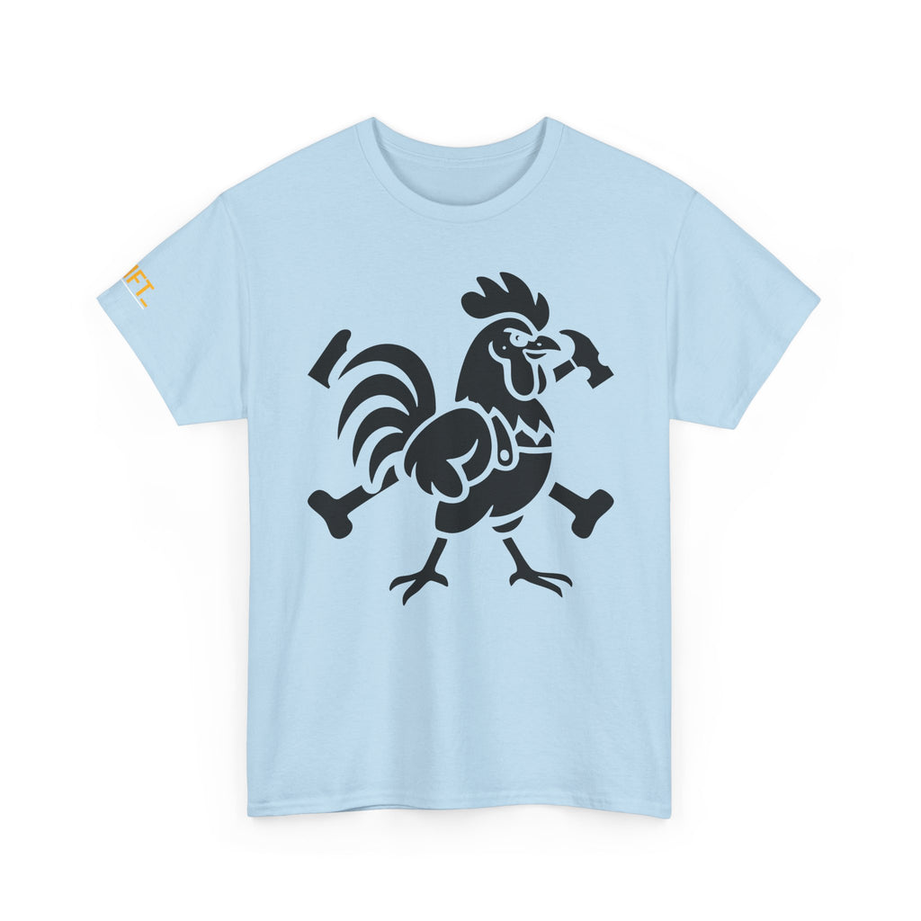 Rustic Rooster Tee - Unisex Heavy Cotton Shirt for Farm Lovers, Gifts for Men and Women, Country Life Apparel, Unique Farmhouse Style, [...]