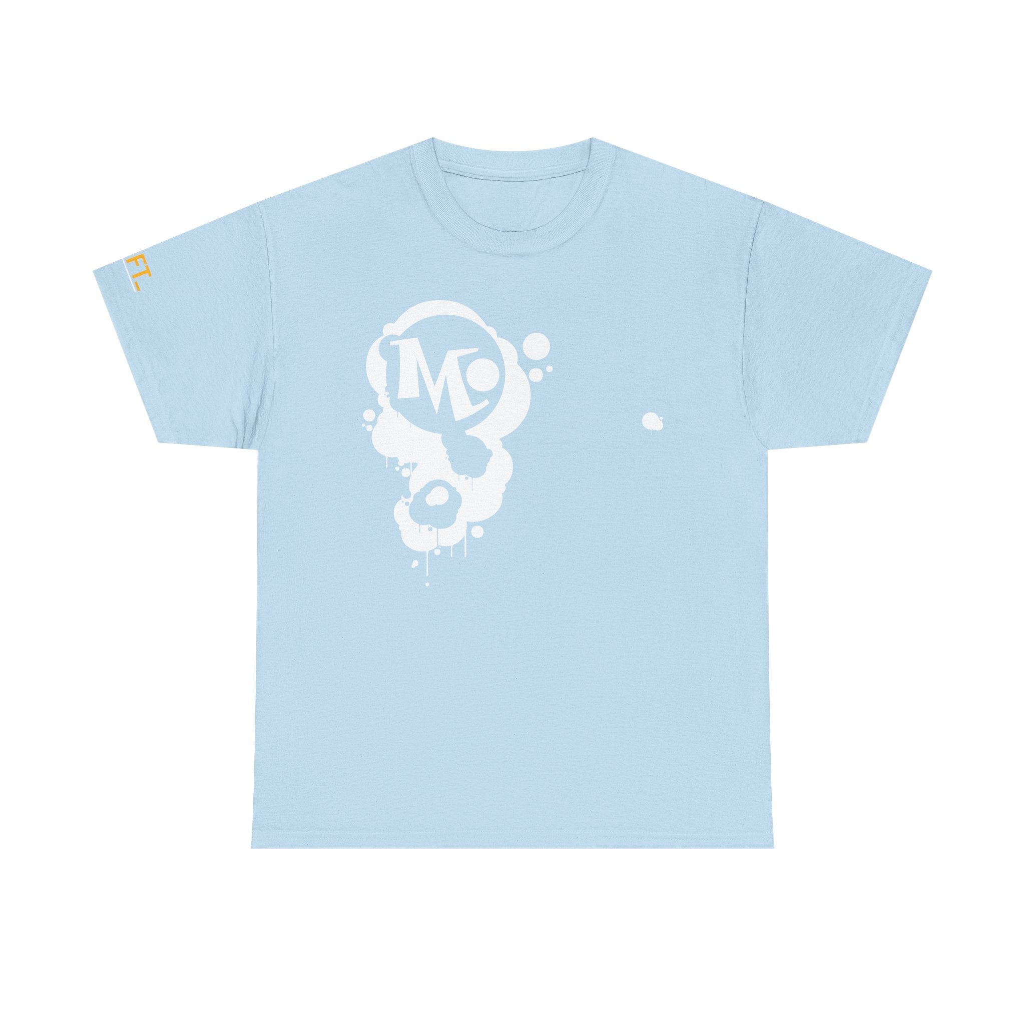 Microdahts Follow the Light Paint Logo Unisex Tee, Streetwear T-Shirt, Graphic Cotton Shirt, Casual Wear, Gift for Art Lovers, Unique Fashion Statement
