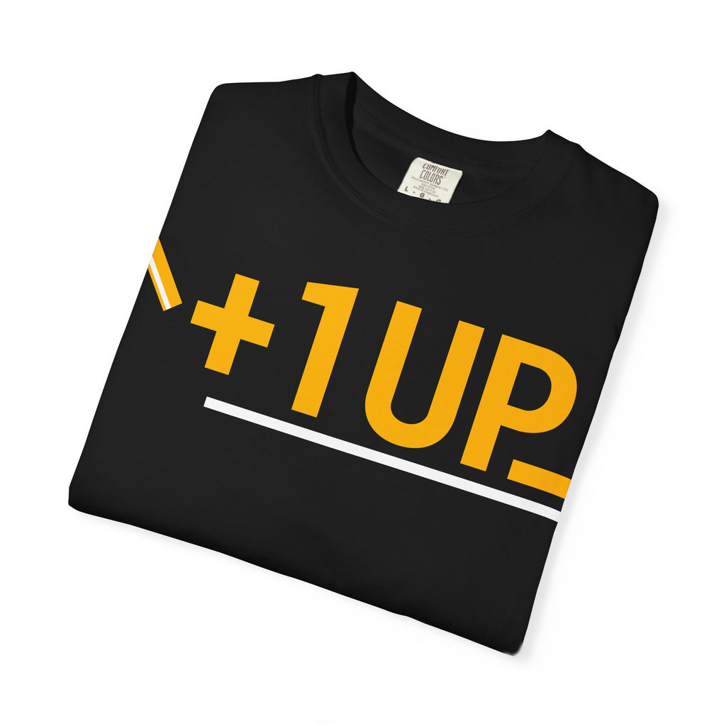 SHFT Designs +1UP Unisex Garment-Dyed T-shirt