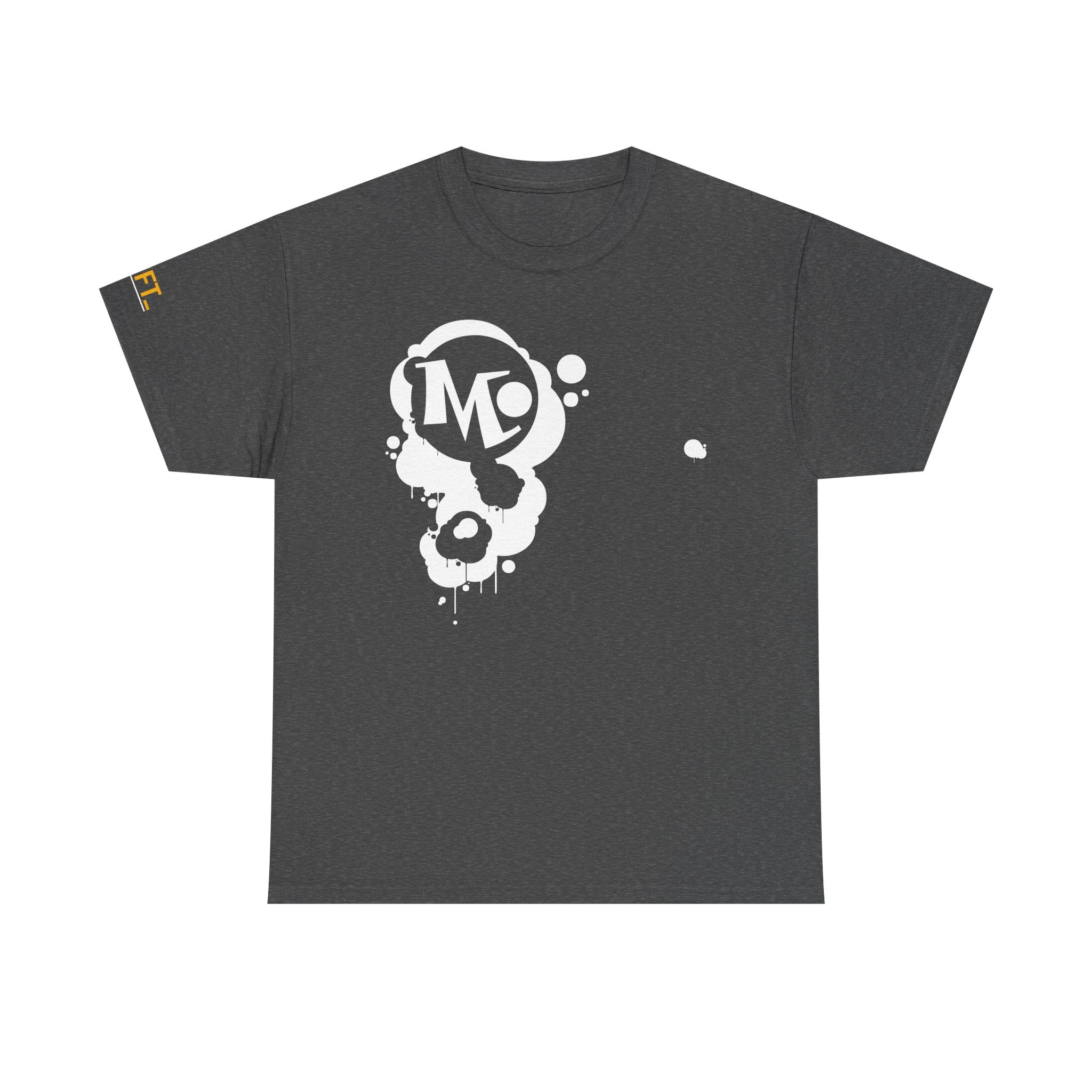 Microdahts Follow the Light Paint Logo Unisex Tee, Streetwear T-Shirt, Graphic Cotton Shirt, Casual Wear, Gift for Art Lovers, Unique Fashion Statement
