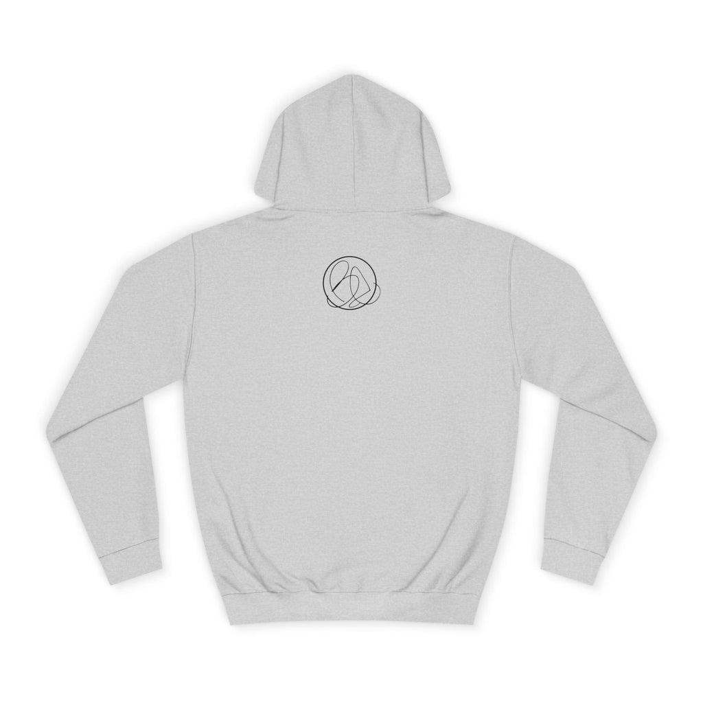 Graffiti Hand Style Unisex Hoodie - Be Easy Black Lettering Design
