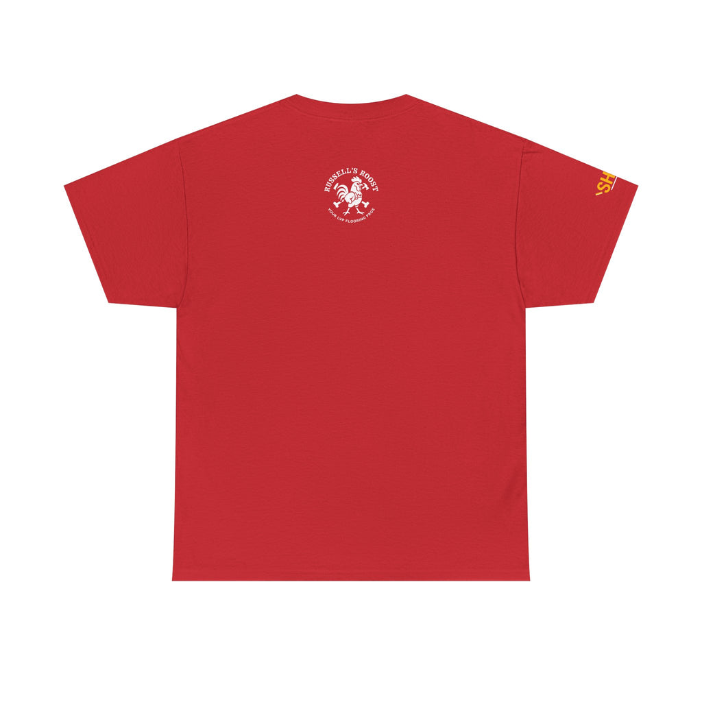 Hammered Rooster Tee - Perfect for Gym Lovers, Fitness Apparel, Casual Wear, Gifts for Him/Her, Unisex Workout Top