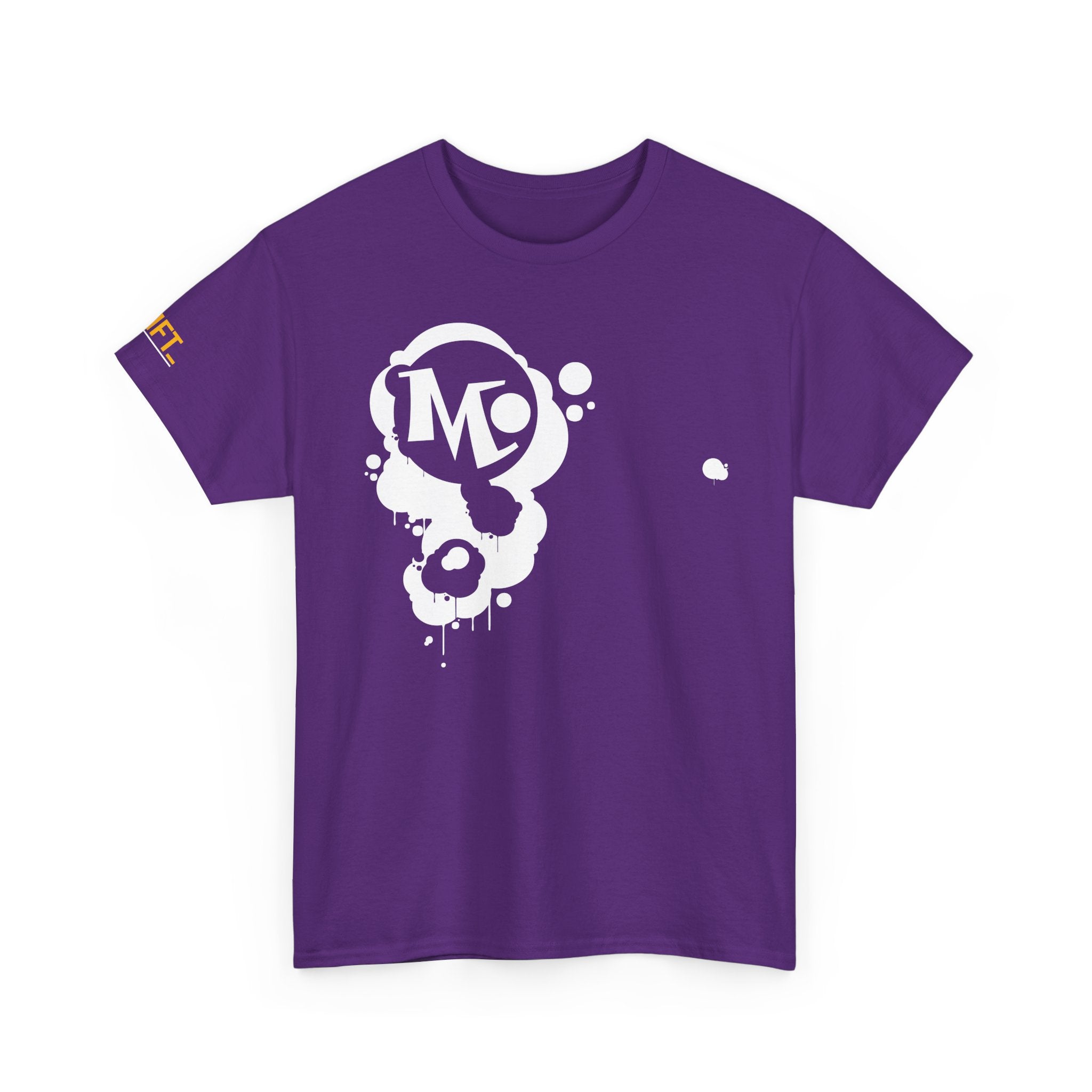 Microdahts Follow the Light Paint Logo Unisex Tee, Streetwear T-Shirt, Graphic Cotton Shirt, Casual Wear, Gift for Art Lovers, Unique Fashion Statement