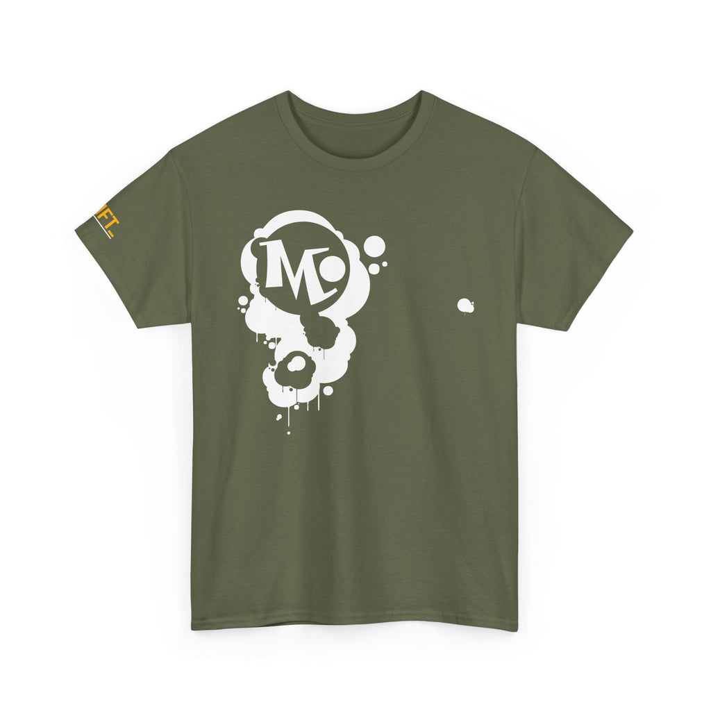 Microdahts Follow the Light Paint Logo Unisex Tee, Streetwear T-Shirt, Graphic Cotton Shirt, Casual Wear, Gift for Art Lovers, Unique Fashion Statement