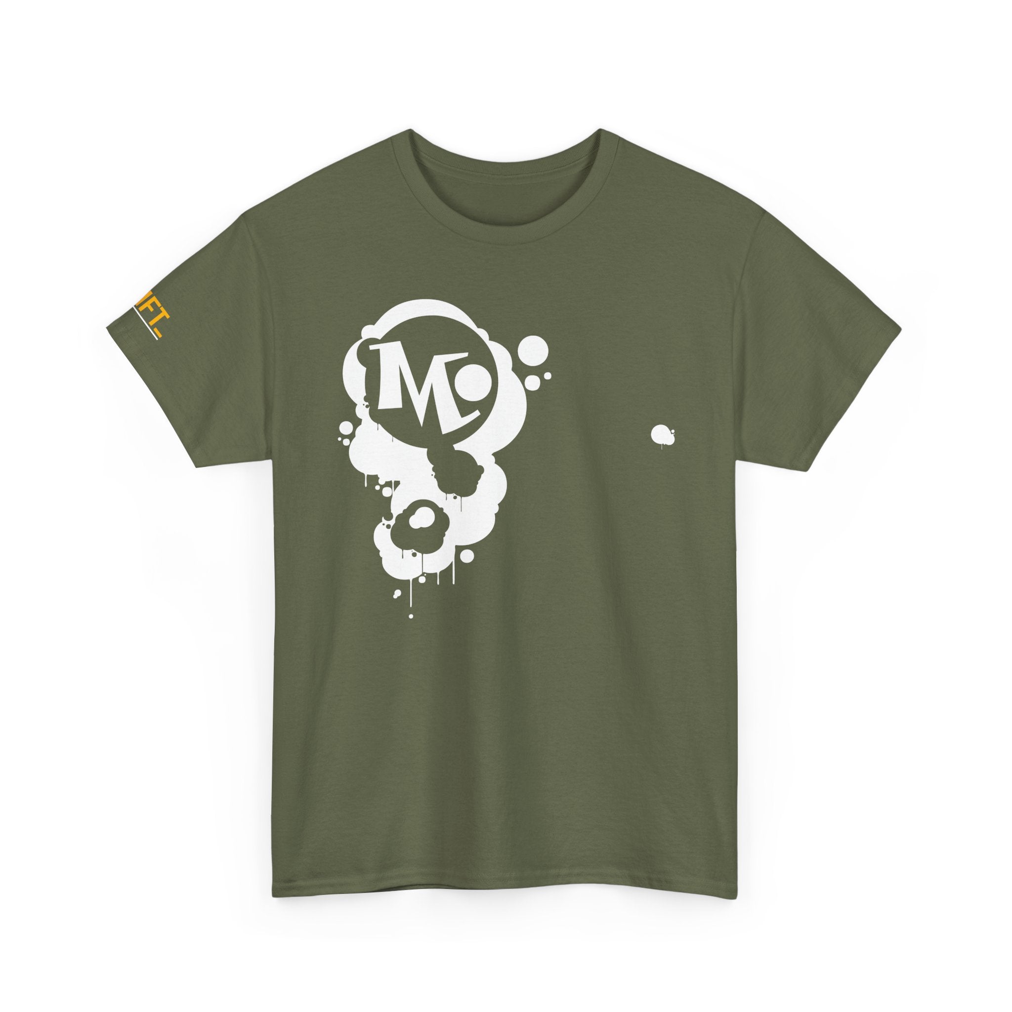 Microdahts Follow the Light Paint Logo Unisex Tee, Streetwear T-Shirt, Graphic Cotton Shirt, Casual Wear, Gift for Art Lovers, Unique Fashion Statement