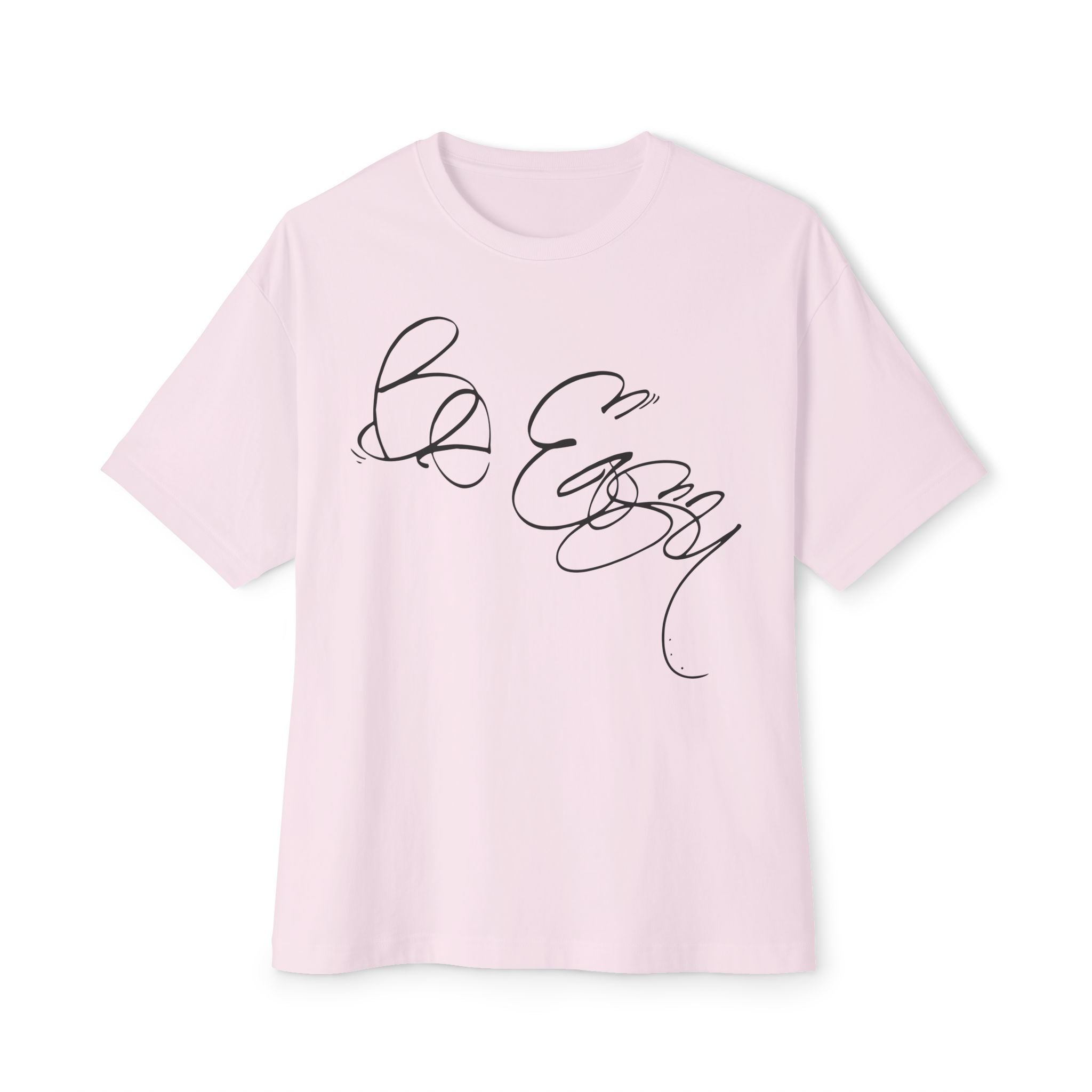 Be Easy Unisex Oversized Boxy Tee - "Be Easy" Relaxed Fit Tee, Casual Everyday Wear, Gift for Friends, Trendy Streetwear, Comfortable Lounge Top
