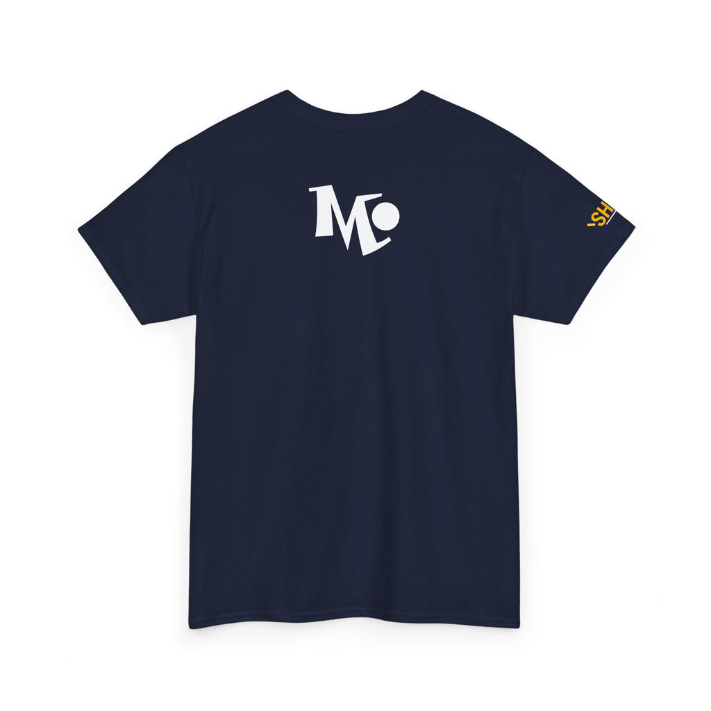 Microdahts Follow the Light Paint Logo Unisex Tee, Streetwear T-Shirt, Graphic Cotton Shirt, Casual Wear, Gift for Art Lovers, Unique Fashion Statement