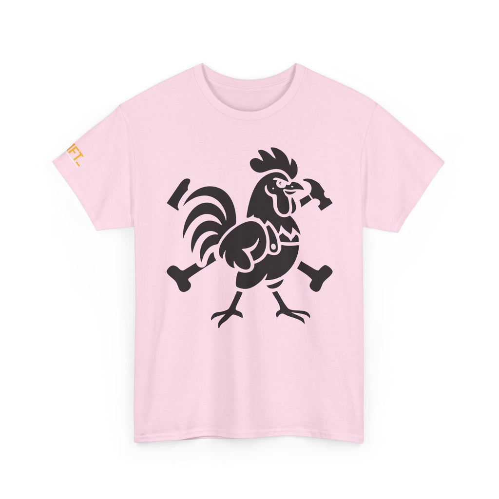 Rustic Rooster Tee - Unisex Heavy Cotton Shirt for Farm Lovers, Gifts for Men and Women, Country Life Apparel, Unique Farmhouse Style, [...]