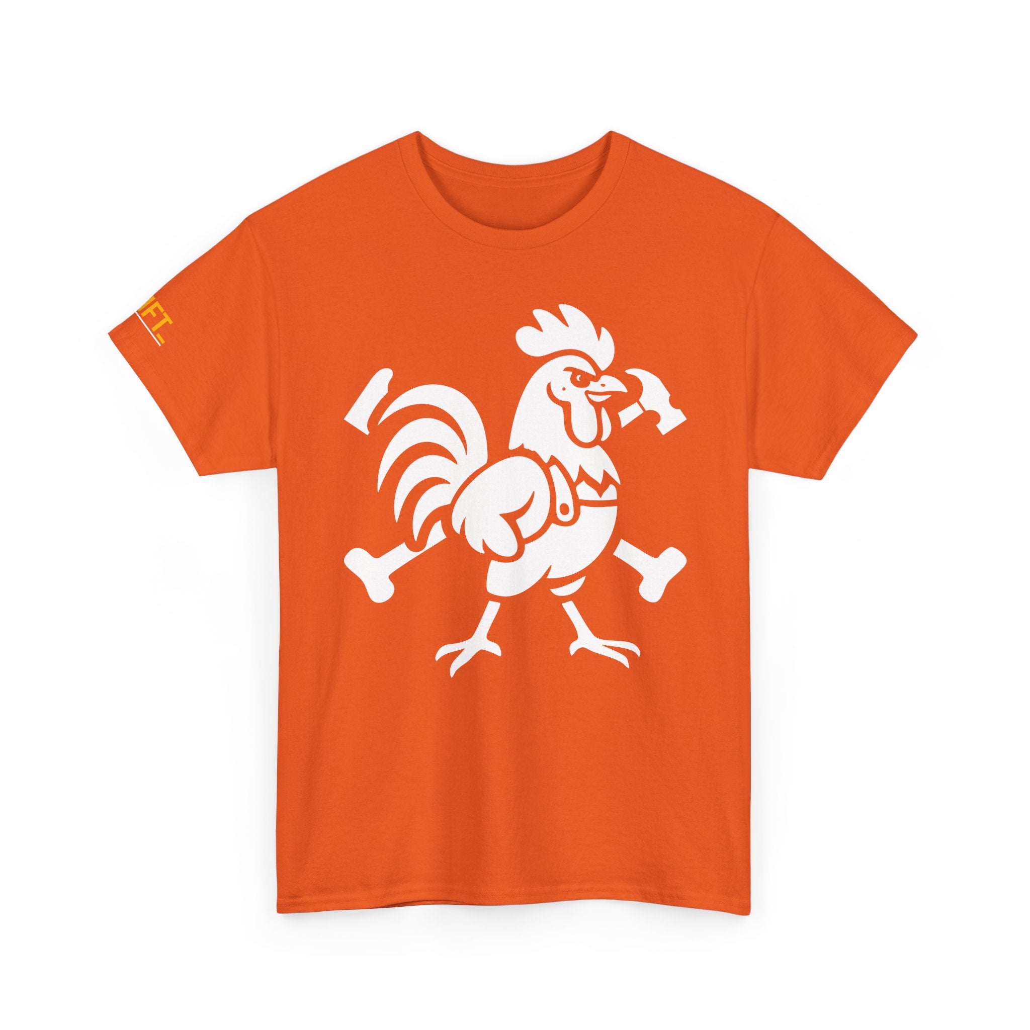Hammered Rooster Tee - Perfect for Gym Lovers, Fitness Apparel, Casual Wear, Gifts for Him/Her, Unisex Workout Top
