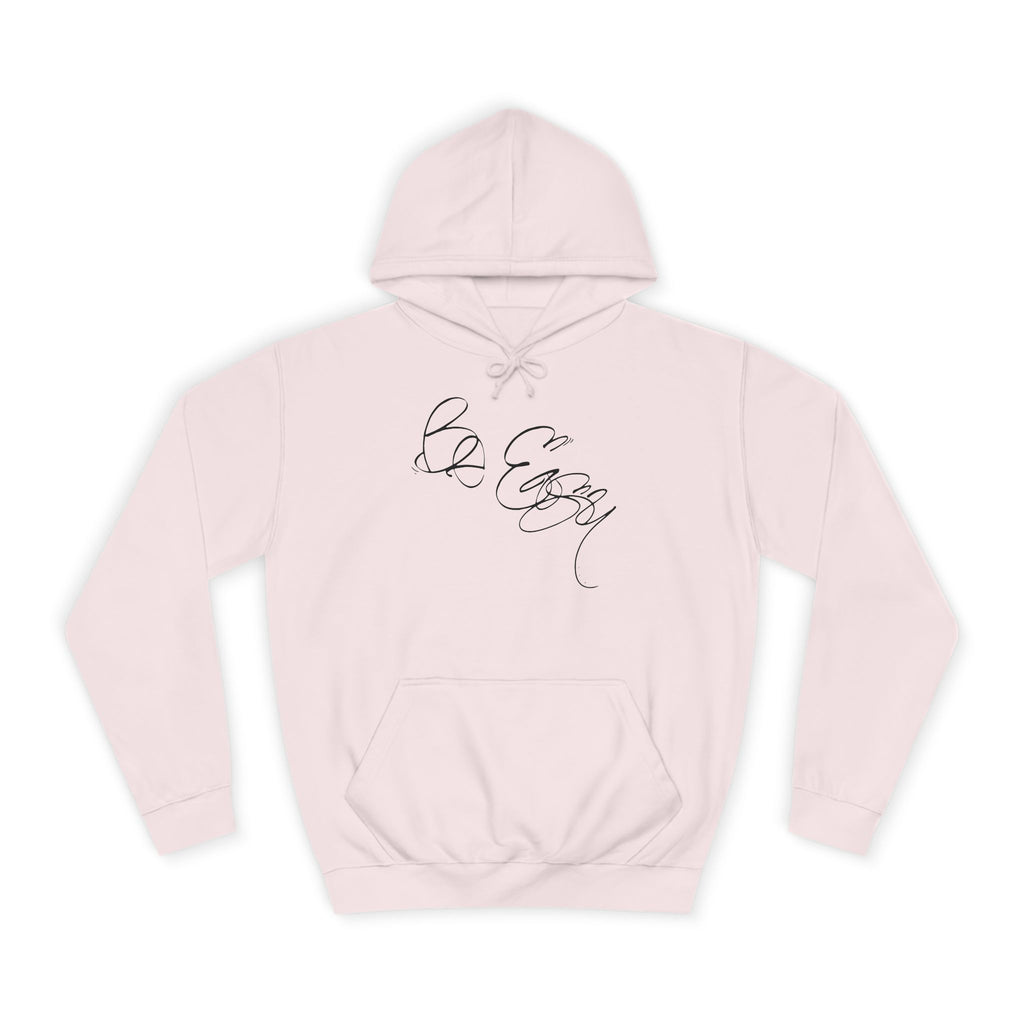Graffiti Hand Style Unisex Hoodie - Be Easy Black Lettering Design