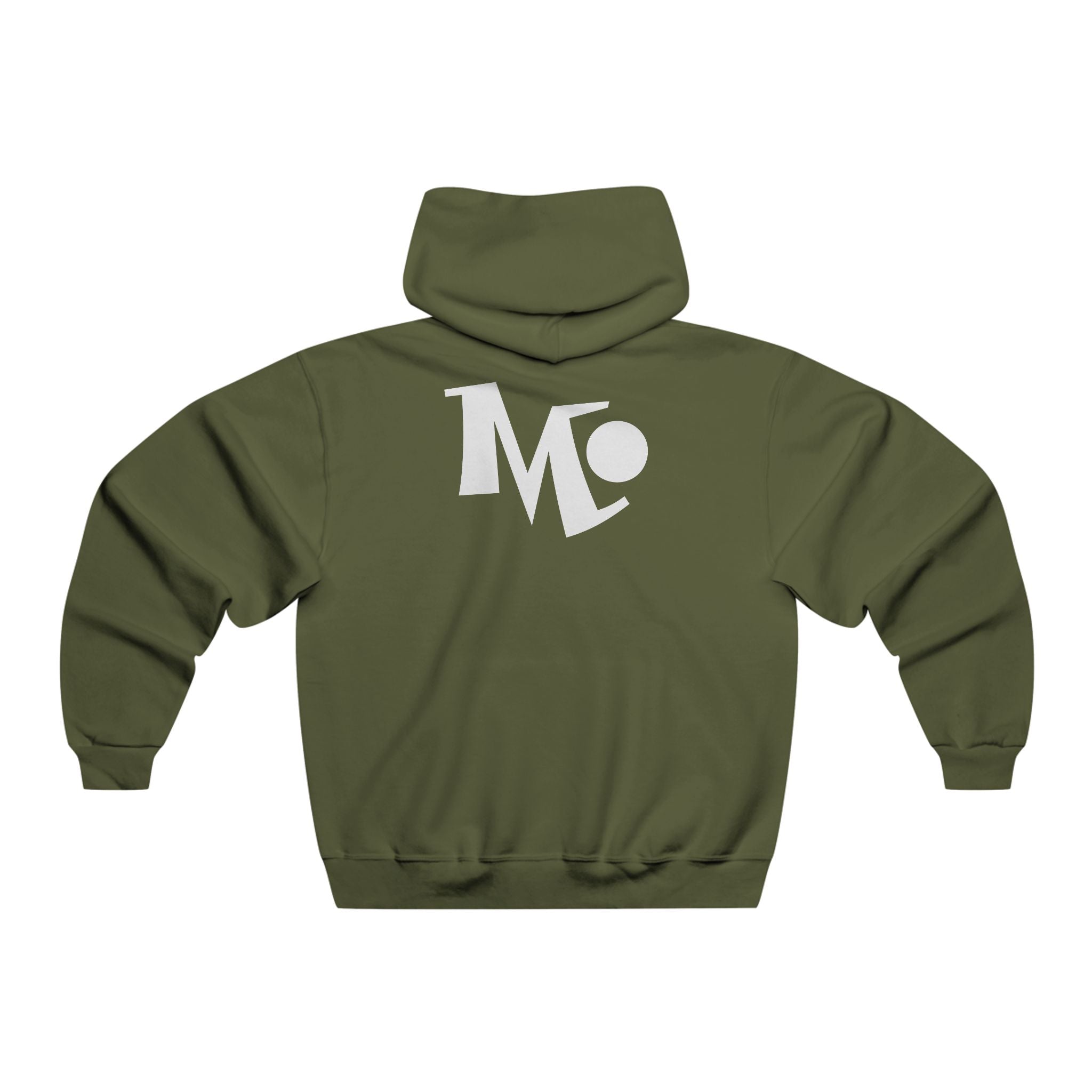 Microdahts Follow the Light Paint Logo Men's NUBLEND® Graphic Hoodie, Stylish Pullover for Comfort, Casual Wear, Streetwear, Perfect Gift for Birthdays and Holidays