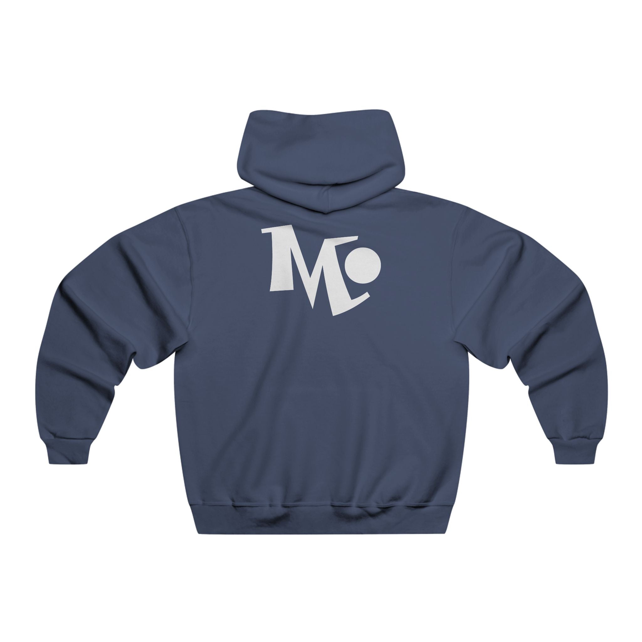 Microdahts Follow the Light Paint Logo Men's NUBLEND® Graphic Hoodie, Stylish Pullover for Comfort, Casual Wear, Streetwear, Perfect Gift for Birthdays and Holidays