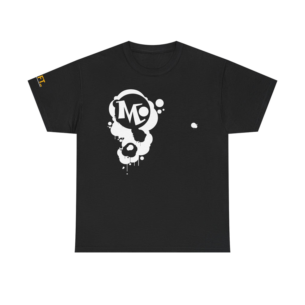 Microdahts Follow the Light Paint Logo Unisex Tee, Streetwear T-Shirt, Graphic Cotton Shirt, Casual Wear, Gift for Art Lovers, Unique Fashion Statement