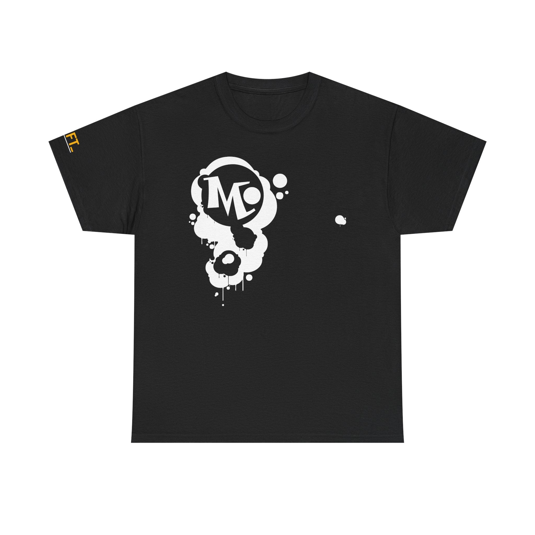 Microdahts Follow the Light Paint Logo Unisex Tee, Streetwear T-Shirt, Graphic Cotton Shirt, Casual Wear, Gift for Art Lovers, Unique Fashion Statement