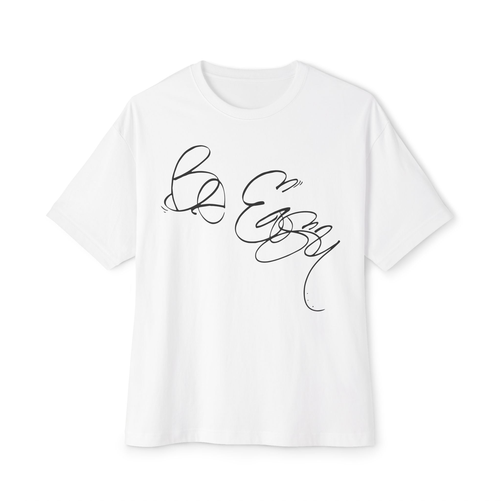 Be Easy Unisex Oversized Boxy Tee - "Be Easy" Relaxed Fit Tee, Casual Everyday Wear, Gift for Friends, Trendy Streetwear, Comfortable Lounge Top