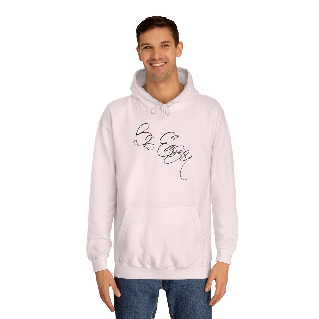 Graffiti Hand Style Unisex Hoodie - Be Easy Black Lettering Design