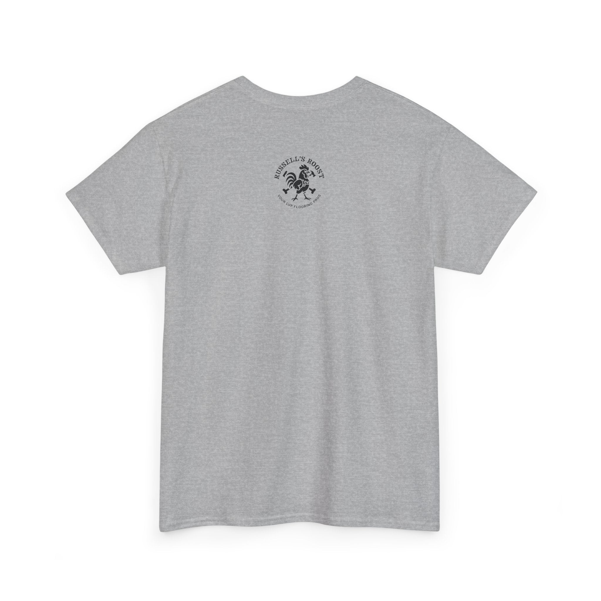 Hammered Rooster Graphic Tee, Unisex Heavy Cotton T-Shirt, Vintage Animal Print Shirt, Farmhouse Style Apparel, Casual Gift for Men and Women