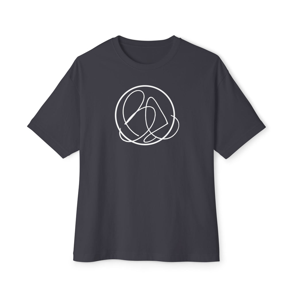 Oversized Tee - Brother Eroc White Logo Design
