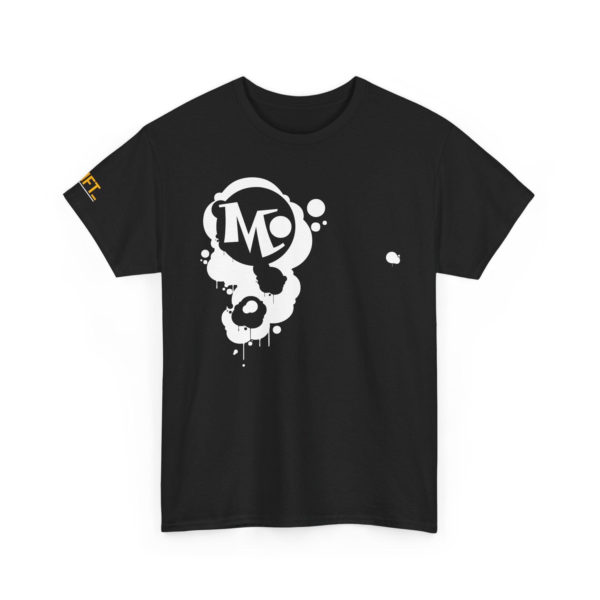 Microdahts Follow the Light Paint Logo Unisex Tee, Streetwear T-Shirt, Graphic Cotton Shirt, Casual Wear, Gift for Art Lovers, Unique Fashion Statement
