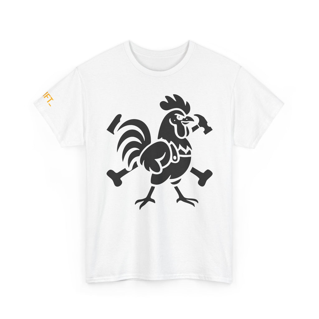 Rustic Rooster Tee - Unisex Heavy Cotton Shirt for Farm Lovers, Gifts for Men and Women, Country Life Apparel, Unique Farmhouse Style, [...]