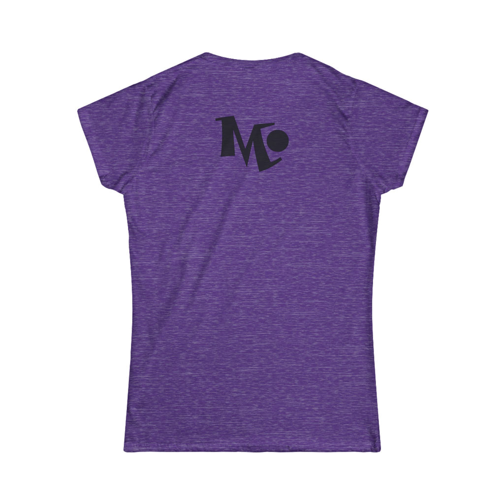 Microdahts Paint Black Logo Women's Graphic Tee, Casual Wear, Street Style, Gift for Her, Art Lovers, Summer Fashion