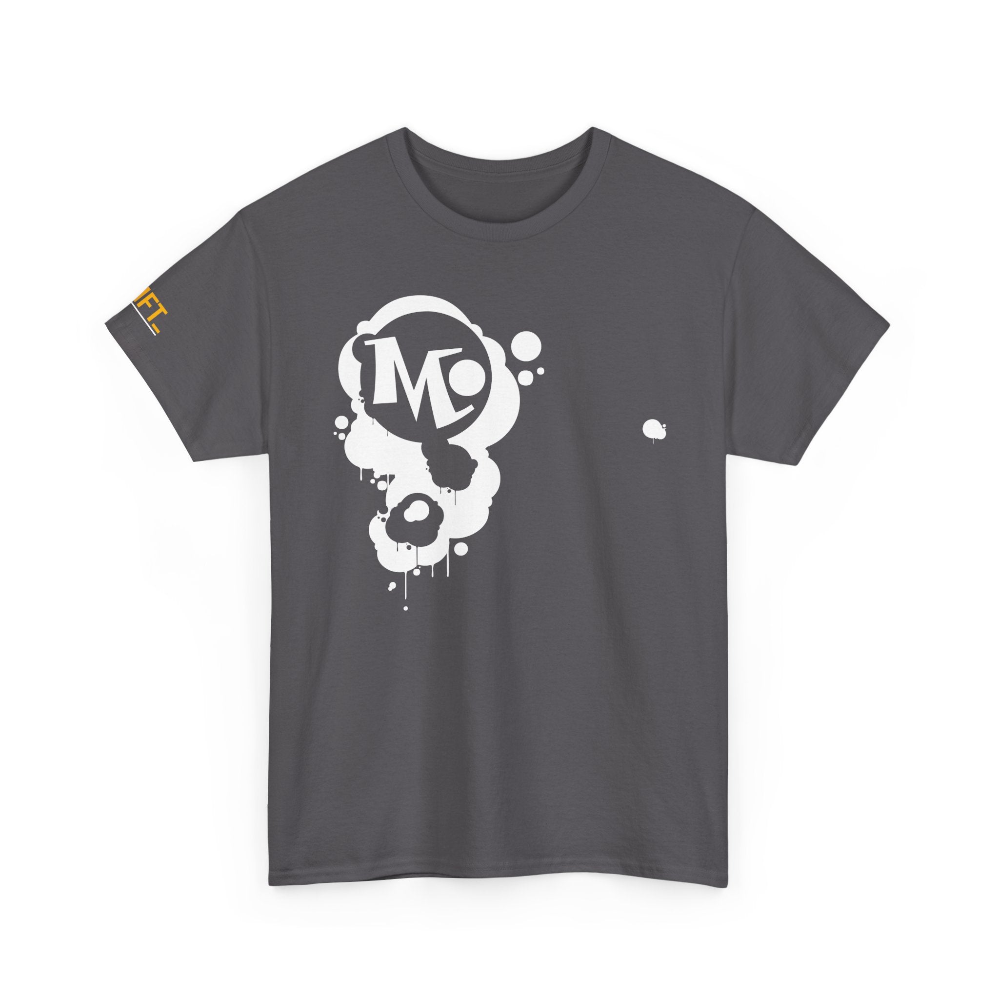 Microdahts Follow the Light Paint Logo Unisex Tee, Streetwear T-Shirt, Graphic Cotton Shirt, Casual Wear, Gift for Art Lovers, Unique Fashion Statement
