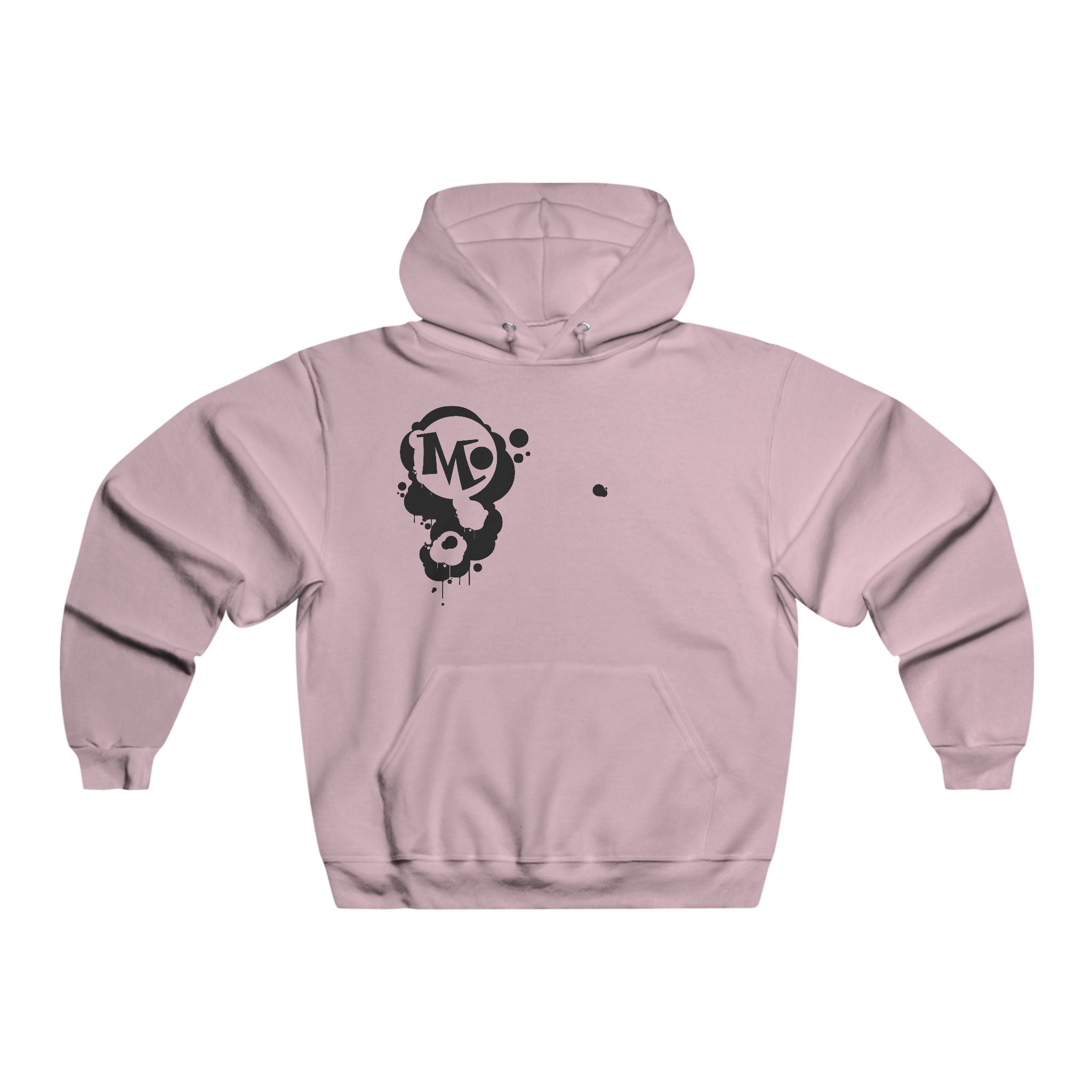 Microdahts Darkside Paint Logo Men's NUBLEND® Graphic Hoodie, Casual Sweatshirt for Men, Cozy Unisex Pullover, Ideal for Gifting, Stylish Everyday Wear, Perfect for Fall