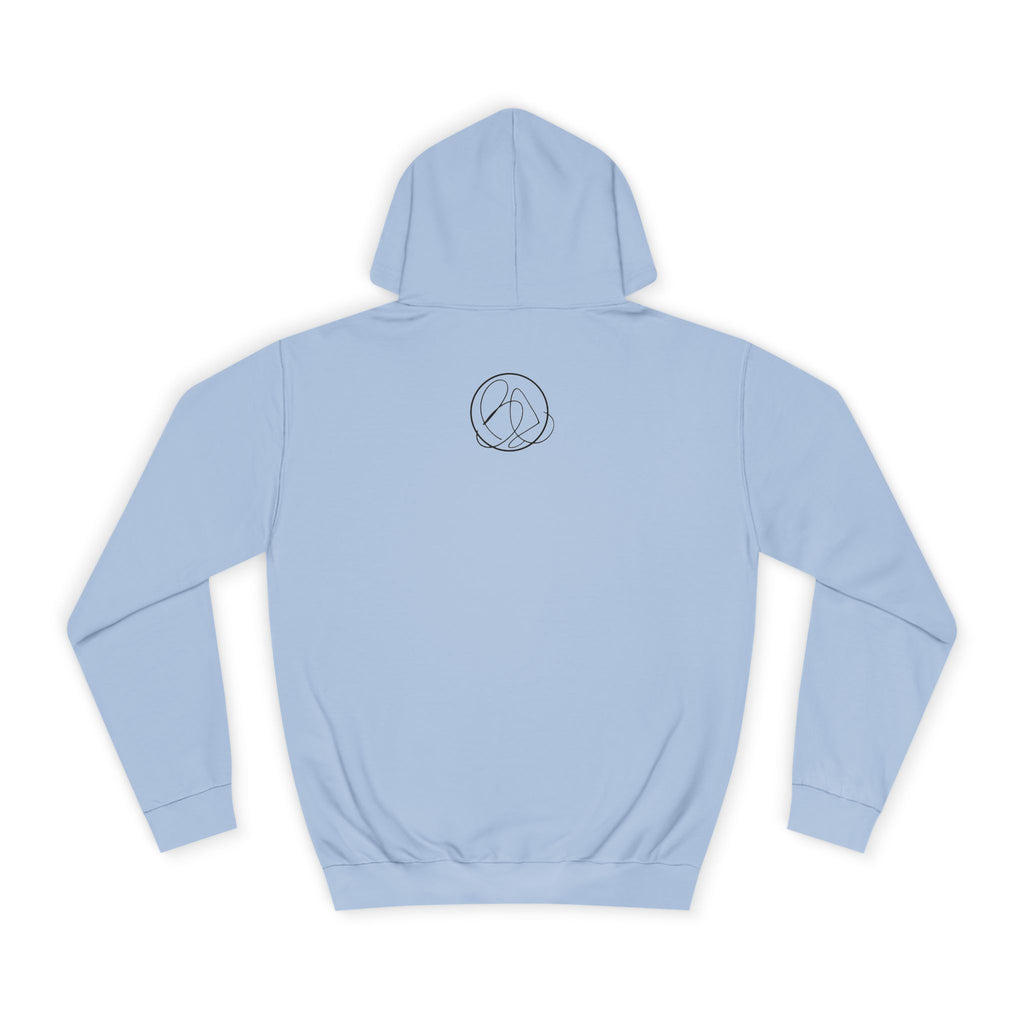 Graffiti Hand Style Unisex Hoodie - Be Easy Black Lettering Design