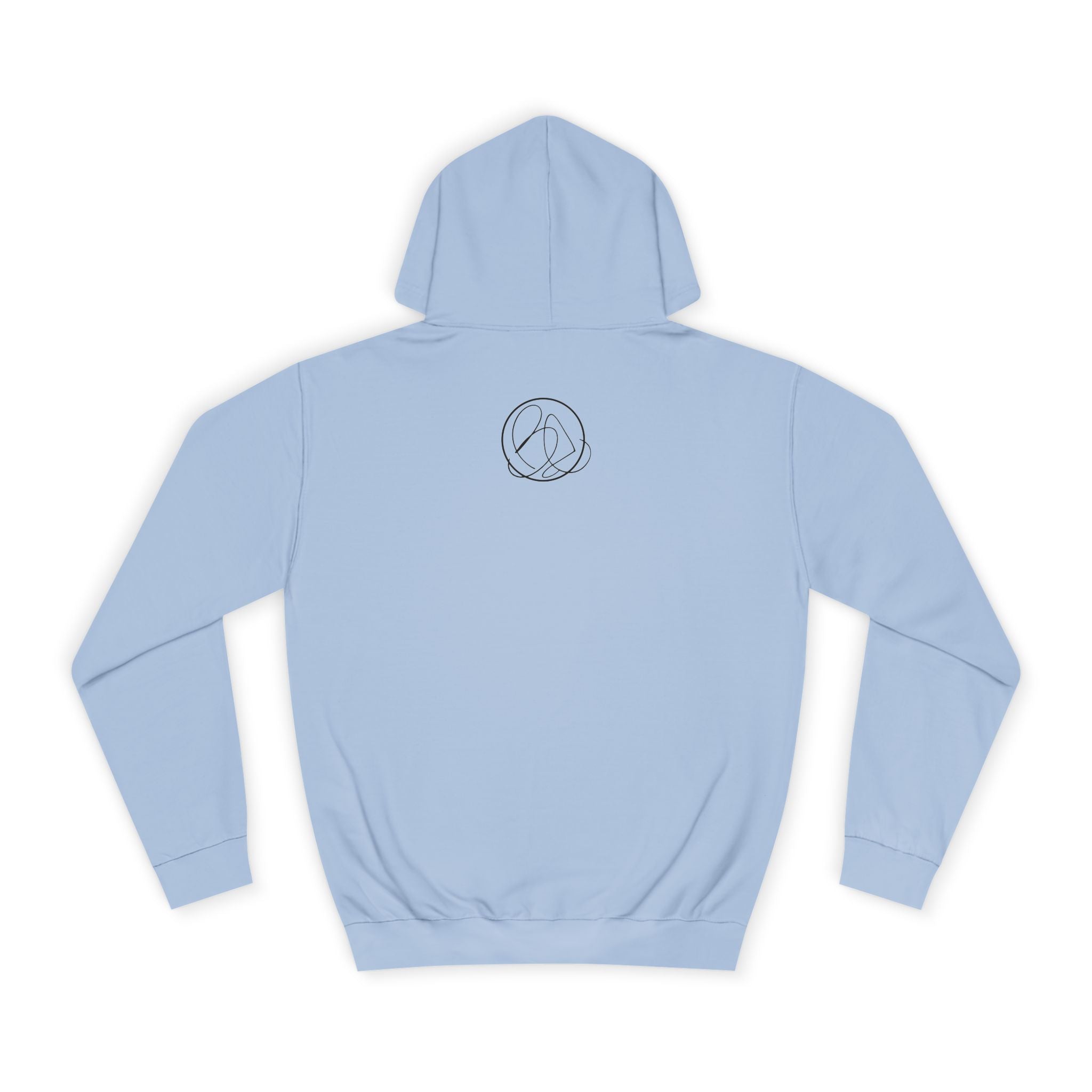 Graffiti Hand Style Unisex Hoodie - Be Easy Black Lettering Design