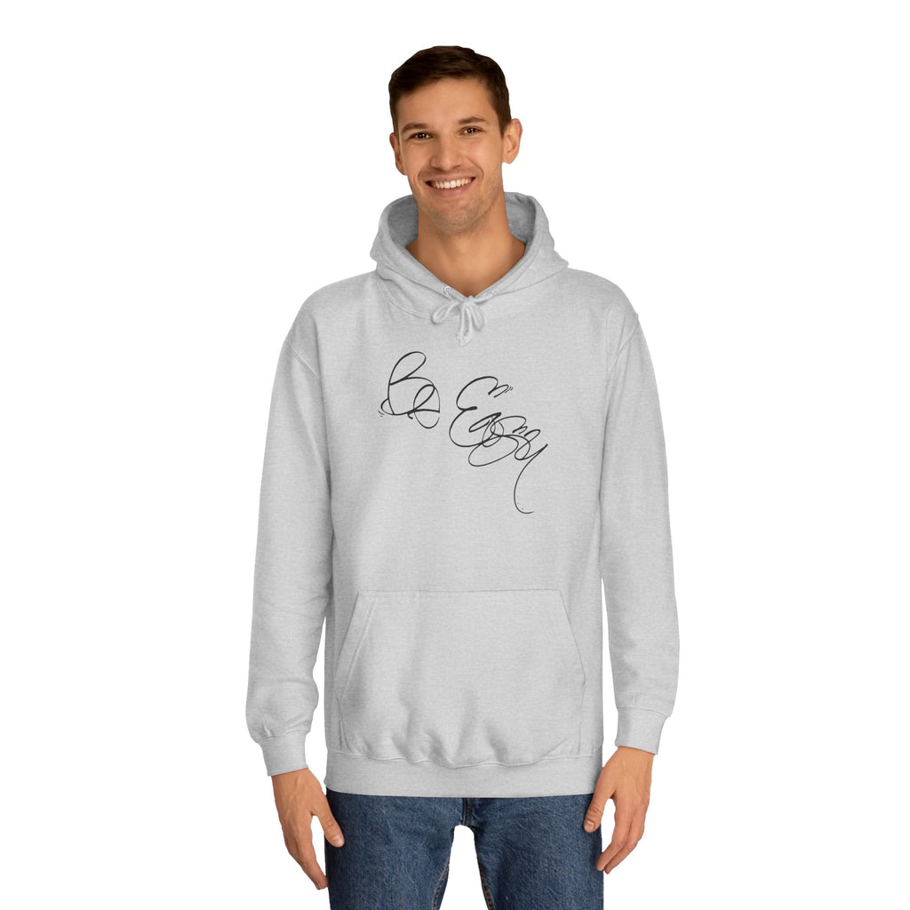 Graffiti Hand Style Unisex Hoodie - Be Easy Black Lettering Design