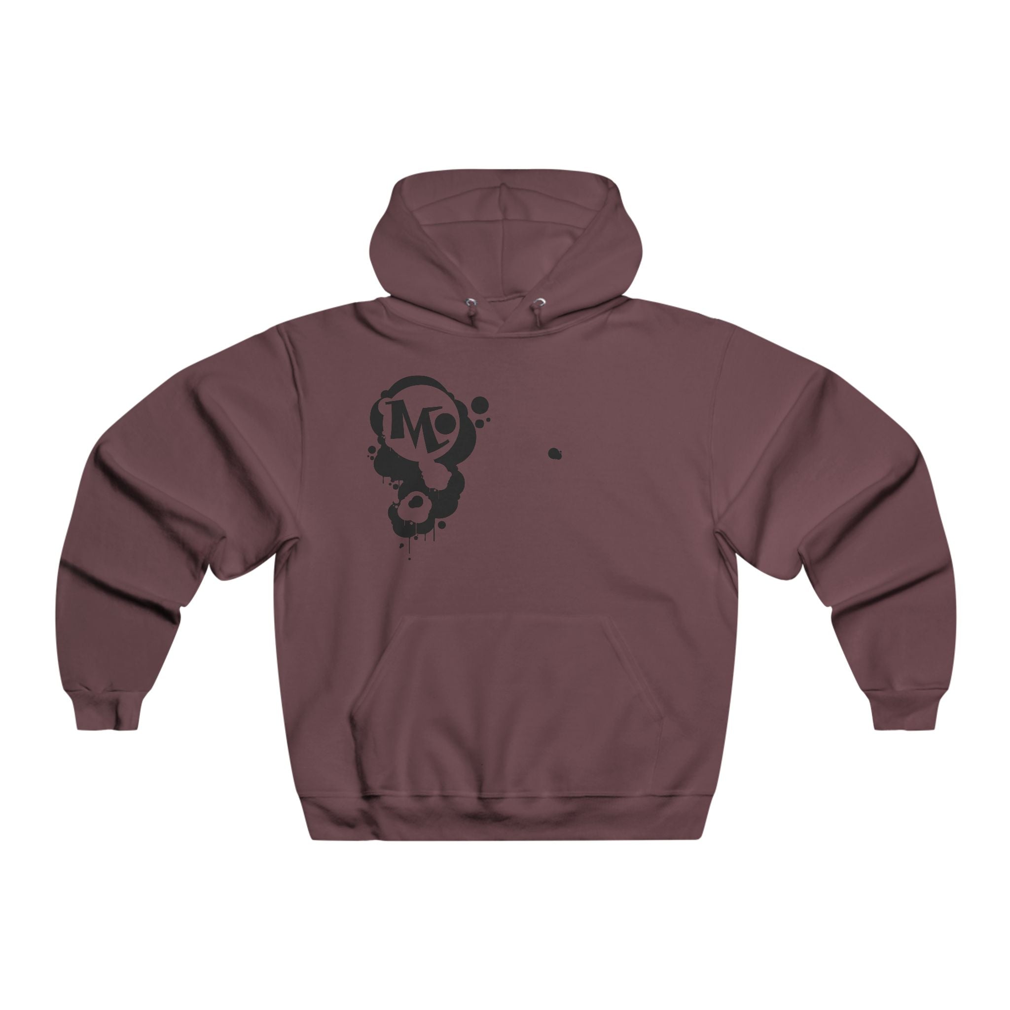 Microdahts Darkside Paint Logo Men's Graphic Hoodie, Casual Wear, Street Style, Gift for Him, Cool Sweatshirt
