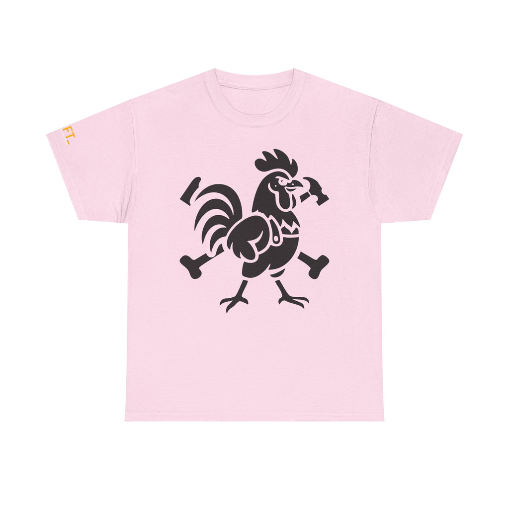 Rustic Rooster Tee - Unisex Heavy Cotton Shirt for Farm Lovers, Gifts for Men and Women, Country Life Apparel, Unique Farmhouse Style, [...]