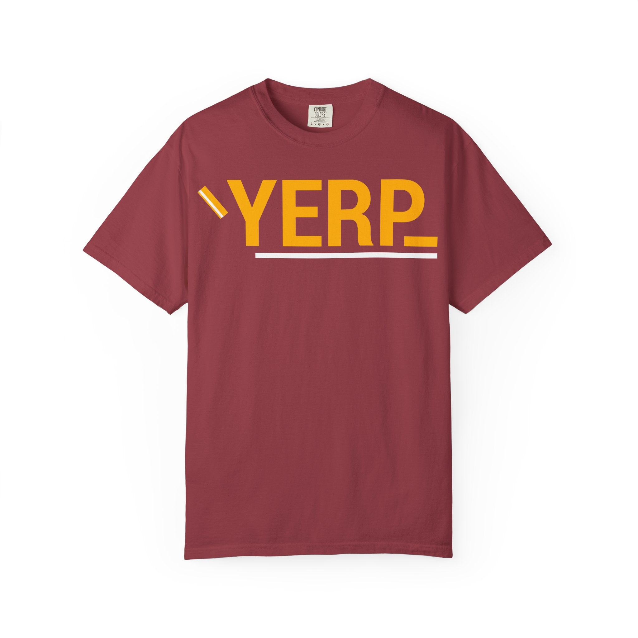 SHFT Designs Graphic T-shirt with 'YERP' and 'SHFT' Designs, Trendy Unisex Tee, Streetwear Style Shirt, Gift for Friends