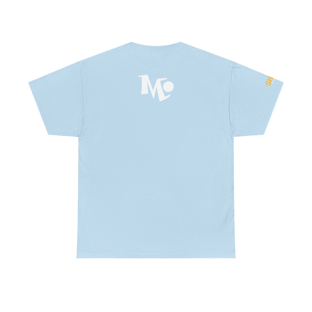 Microdahts Follow the Light Paint Logo Unisex Tee, Streetwear T-Shirt, Graphic Cotton Shirt, Casual Wear, Gift for Art Lovers, Unique Fashion Statement